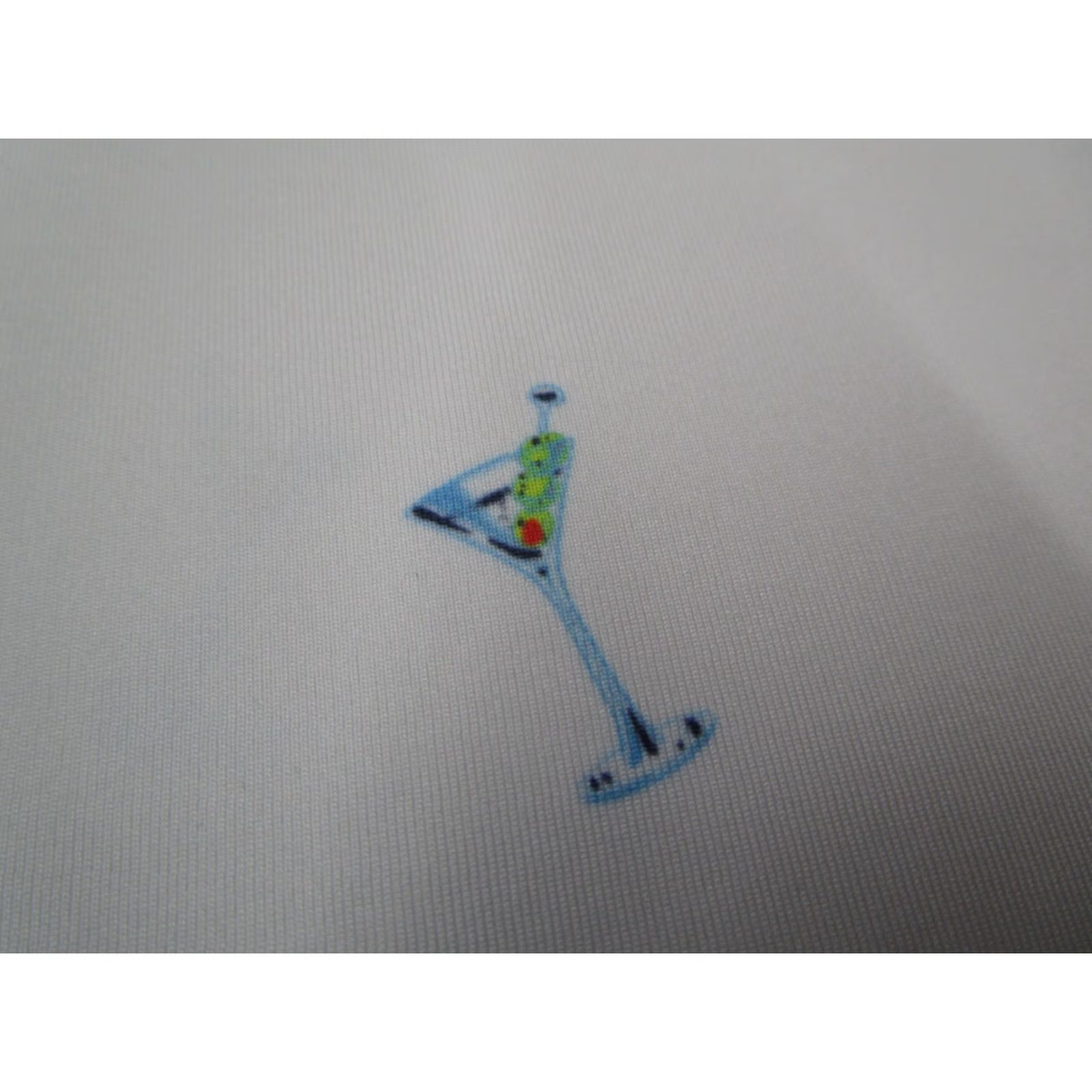 Vintage Straight Down Shirt Mens Medium White Wailea Blue Maui Golf Polo Martini Print Size US M / EU 48-50 / 2 - 4 Thumbnail