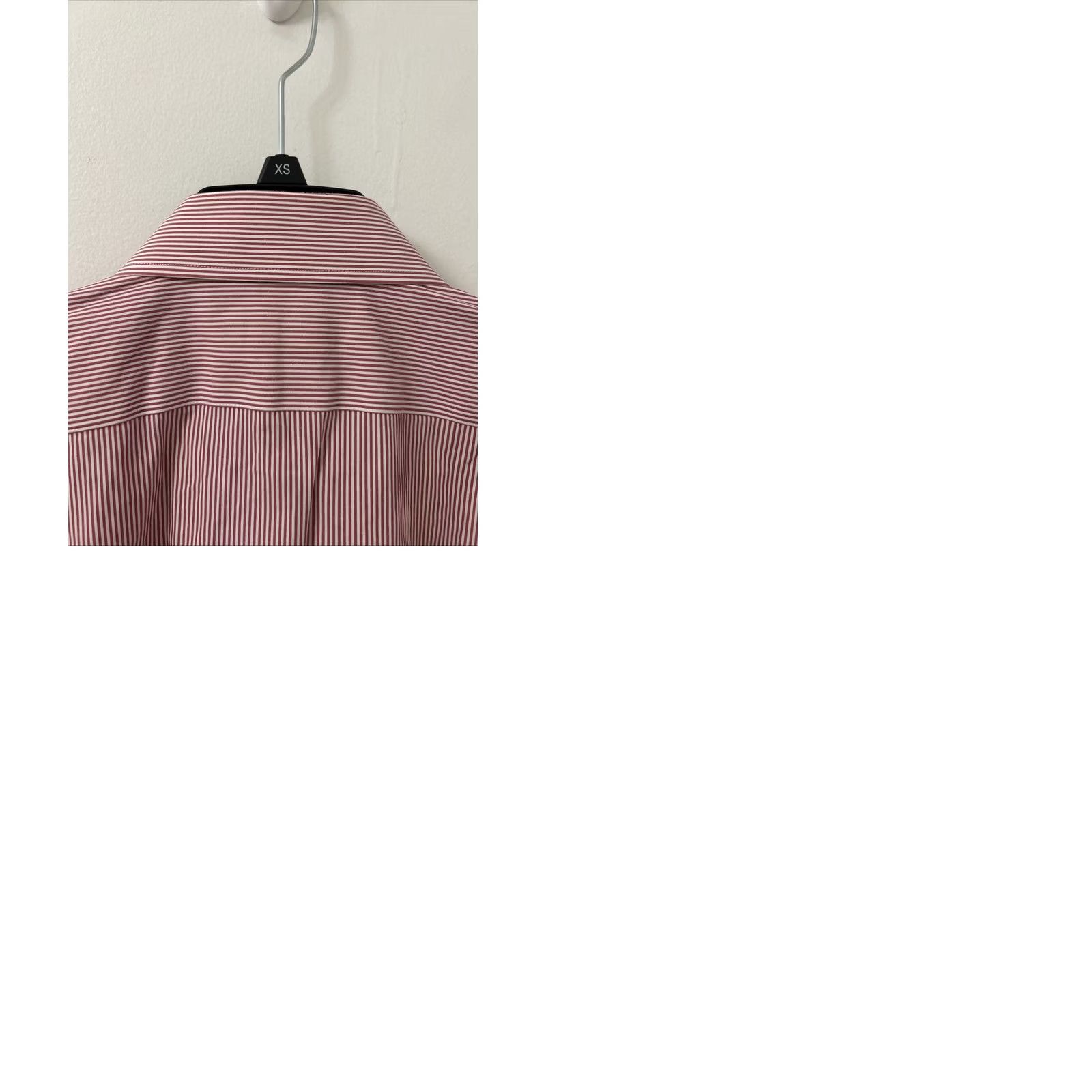 Ralph Lauren Lauren Ralph Lauren Shirt Mens 16 34/35 Red Striped Button Up Stretch Non Iron Size US L / EU 52-54 / 3 - 9 Thumbnail