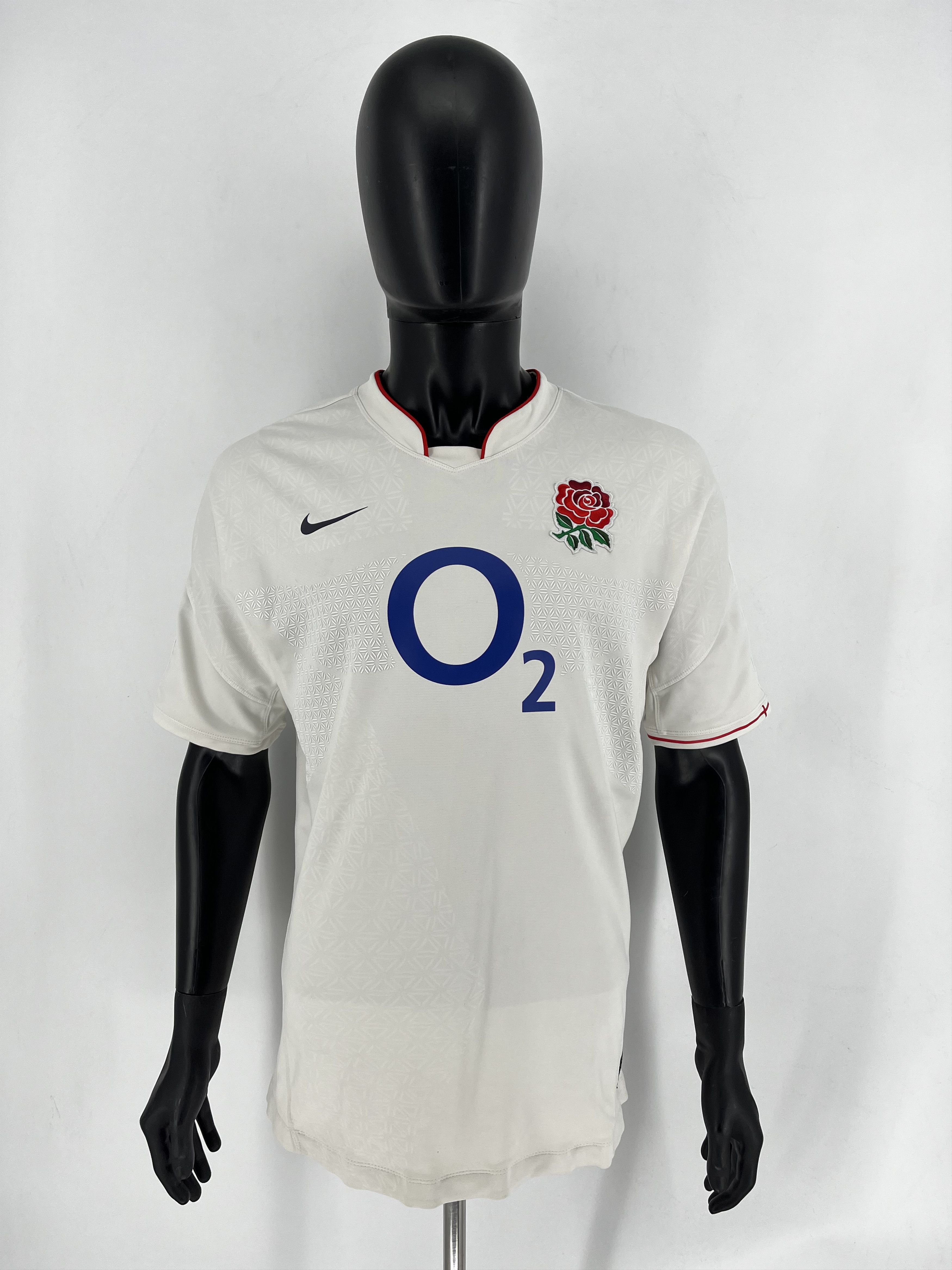 Nike Nike England 2009/2010 Floreat Ubique Home Jersey T Shirt Size US XL / EU 56 / 4 - 2 Thumbnail