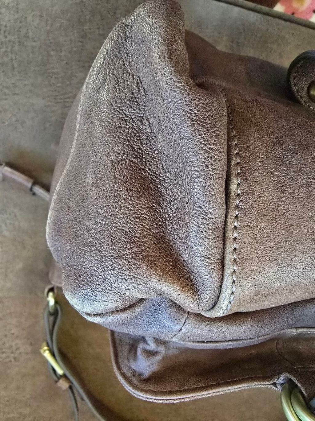 Other Women's Sorial Brown Leather Shoulder Bag One Size Size ONE SIZE - 3 Thumbnail
