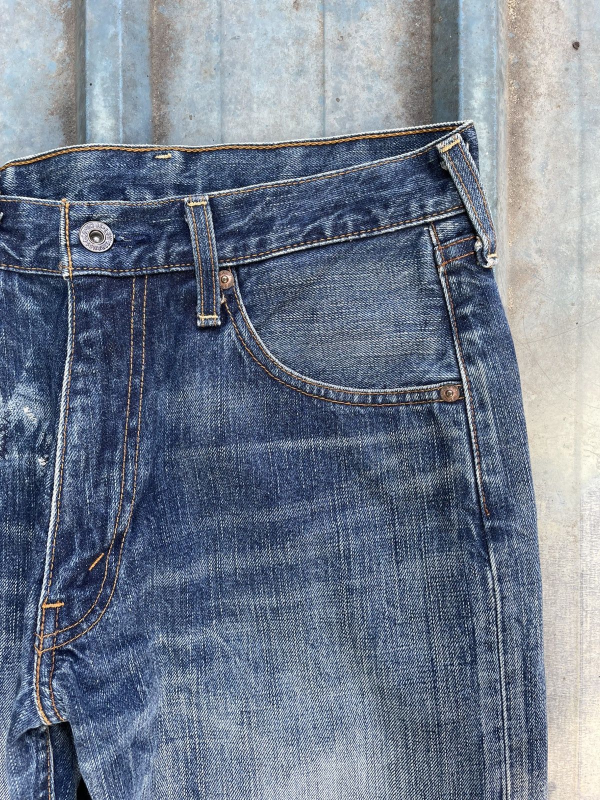 Japanese Brand × Vintage Blue Vintage Levi’s 503 jeans Size US 29 - 4 Thumbnail