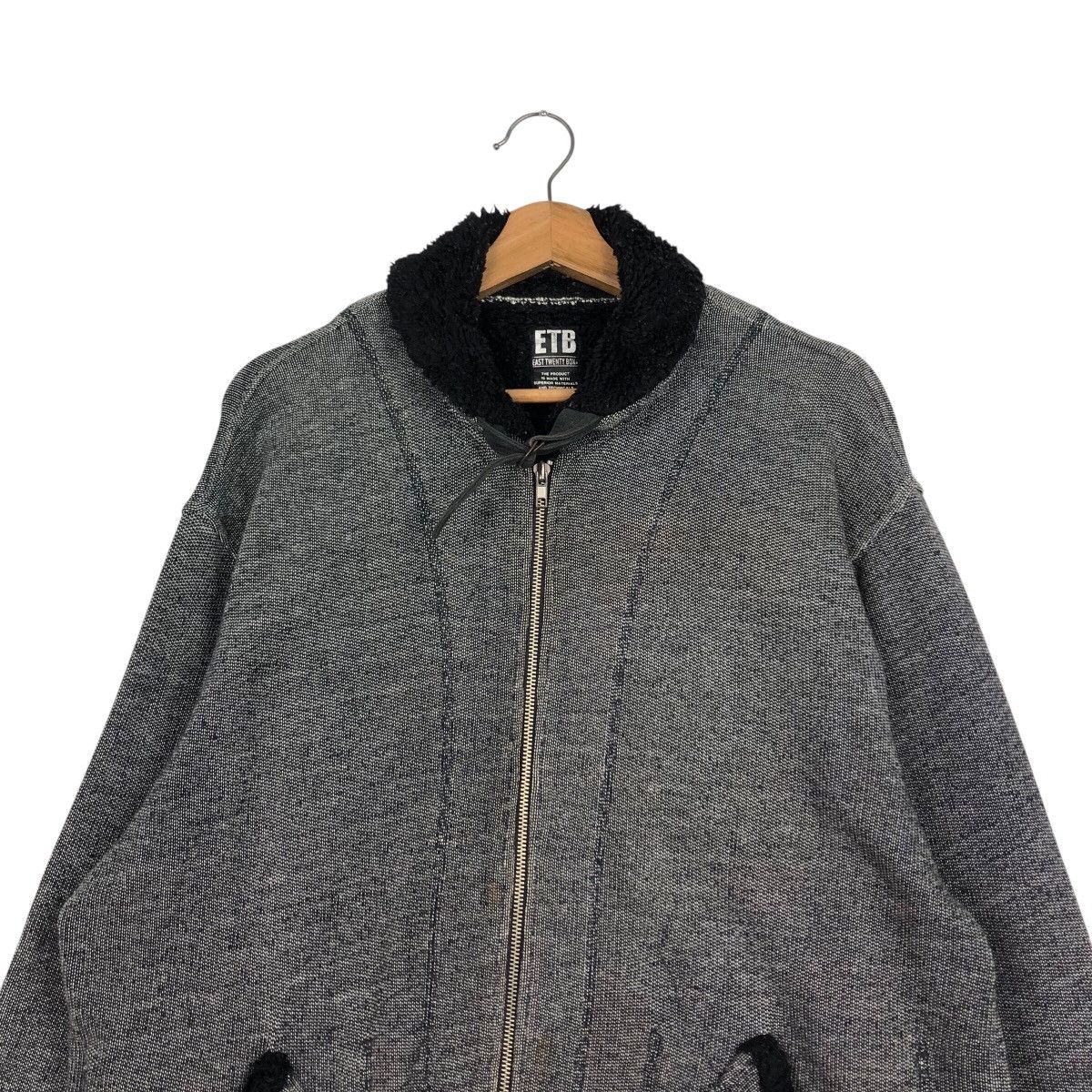 Japanese Brand × Vintage 📌Vintage Chore Jacket East Twenty Box Sherpa Blanket Size US M / EU 48-50 / 2 - 4 Thumbnail