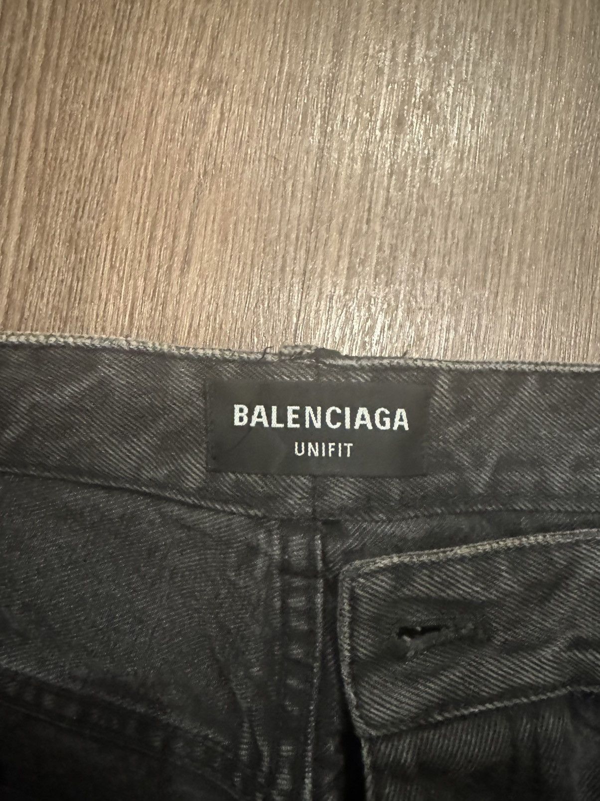 Balenciaga Balenciaga Track Denim Pants Size US 34 / EU 50 - 3 Thumbnail