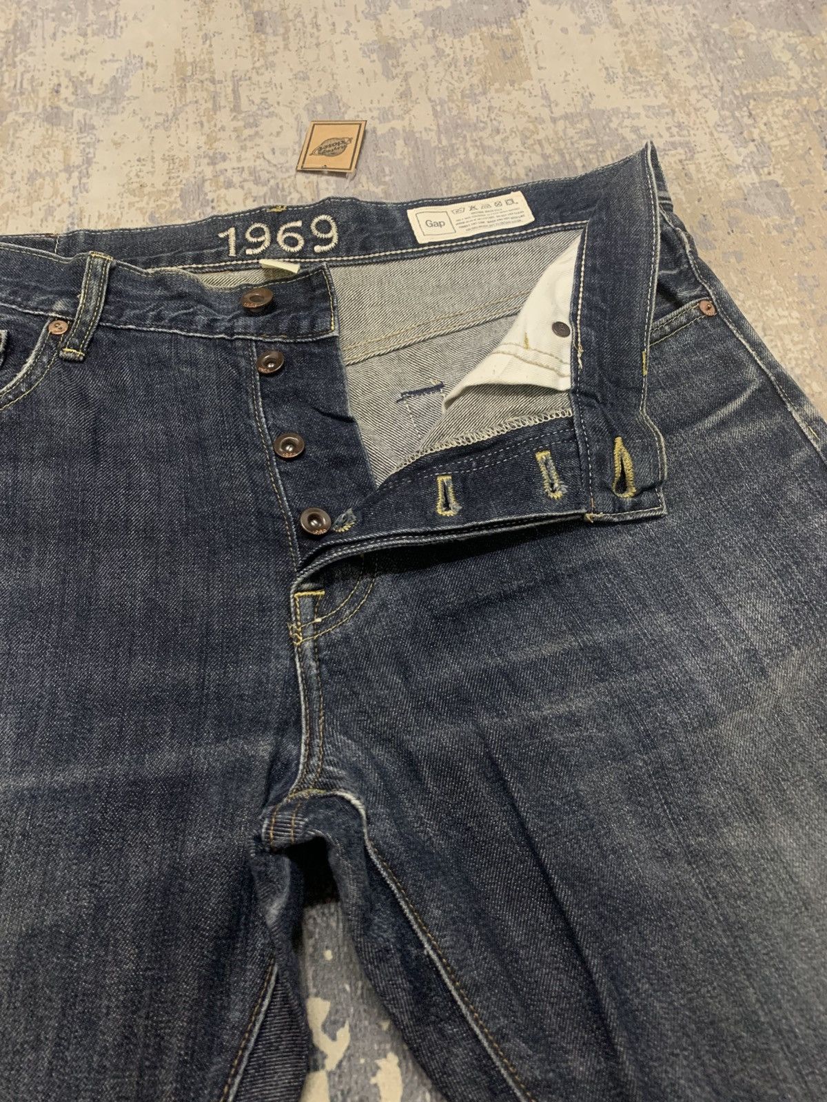 Gap Vintage Gap Jeans Gap 1969 Denim Size US 33 - 3 Thumbnail