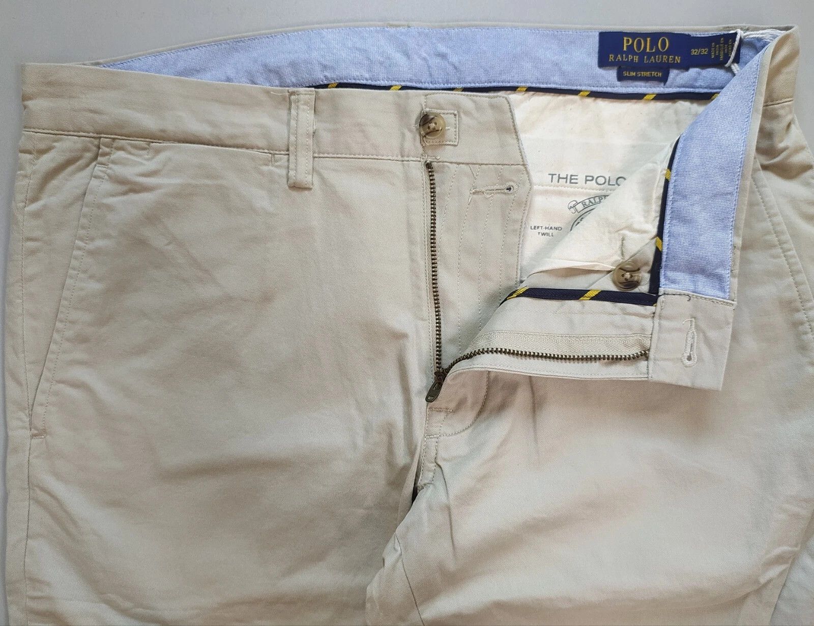 Polo Ralph Lauren Polo Ralph Lauren Slim Stretch Fit Chino Trouser FTP 0009 Size US 32 / EU 48 - 4 Thumbnail