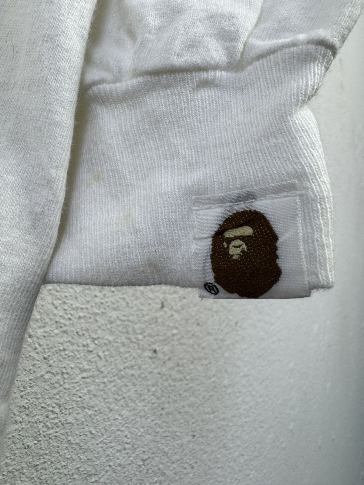 Vintage 90s Bape Ape Shall Never Kill Ape long sleeve shirt
