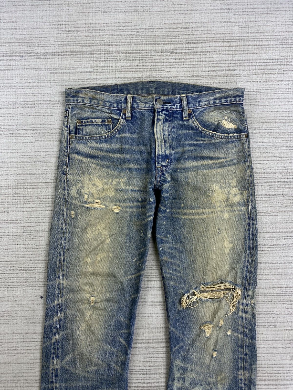 Hysteric Glamour × Native × Vintage Vintage RNA Native Distressed Denim Jeans Size US 34 / EU 50 - 7 Thumbnail
