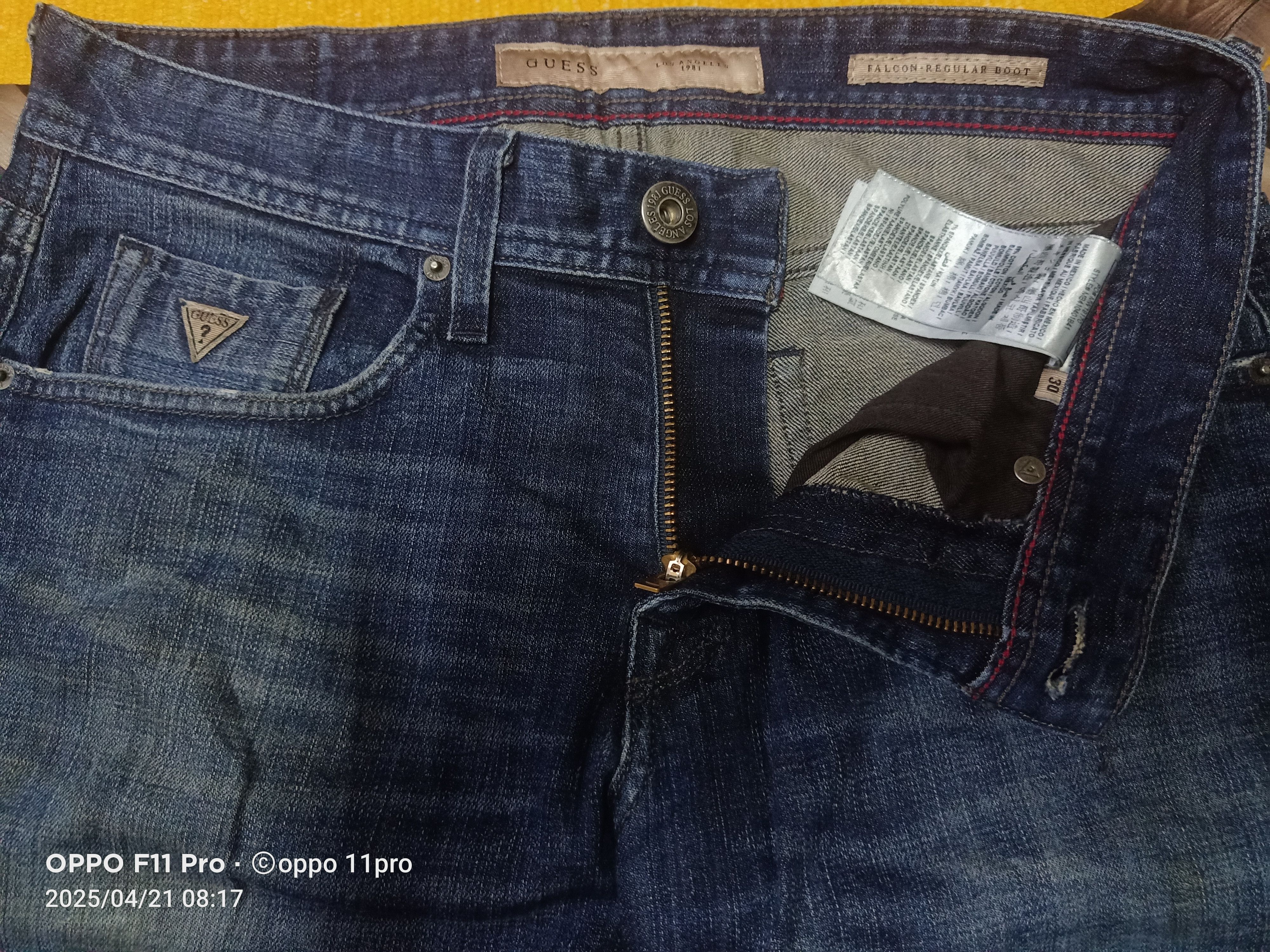 Guess × If Six Was Nine × Le Grande Bleu (L.G.B.) Guess Falcon Regular Boot Cut Denim Size US 31 - 8 Thumbnail