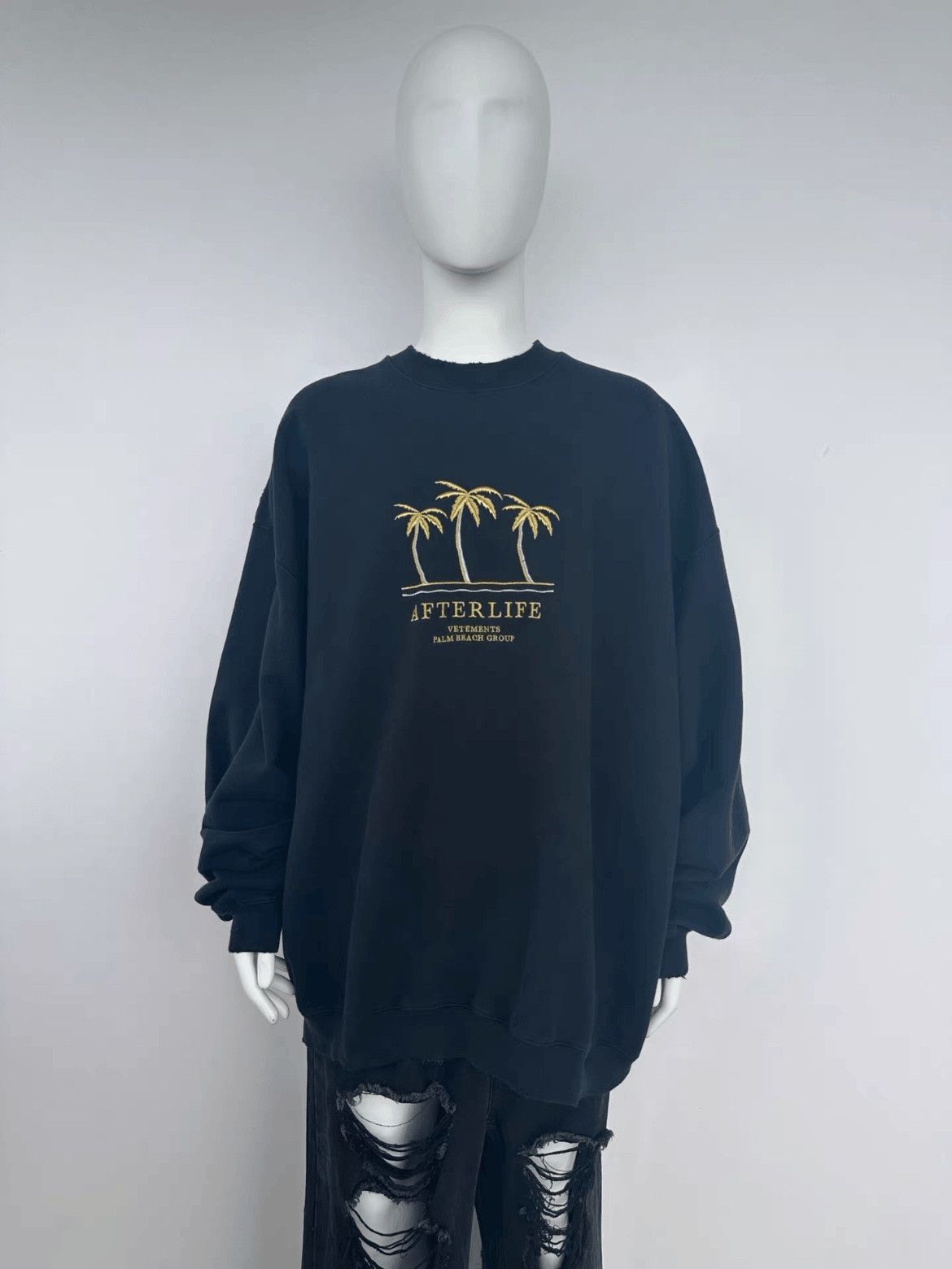 Vetements Vetements Palm Tree Stitches Sweatshirt-2506