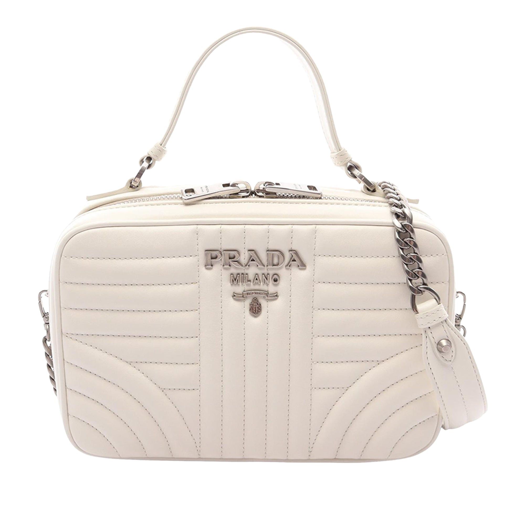 Prada Soft Calf Diagramme Satchel Size ONE SIZE - 1 Thumbnail