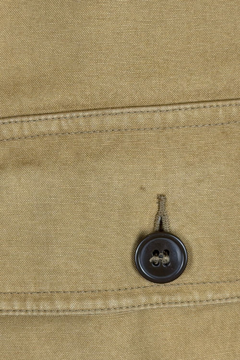 RRL Ralph Lauren RRL Wool Lined Canvas Work Jacket Khaki (00s Era) Size US M / EU 48-50 / 2 - 11 Thumbnail
