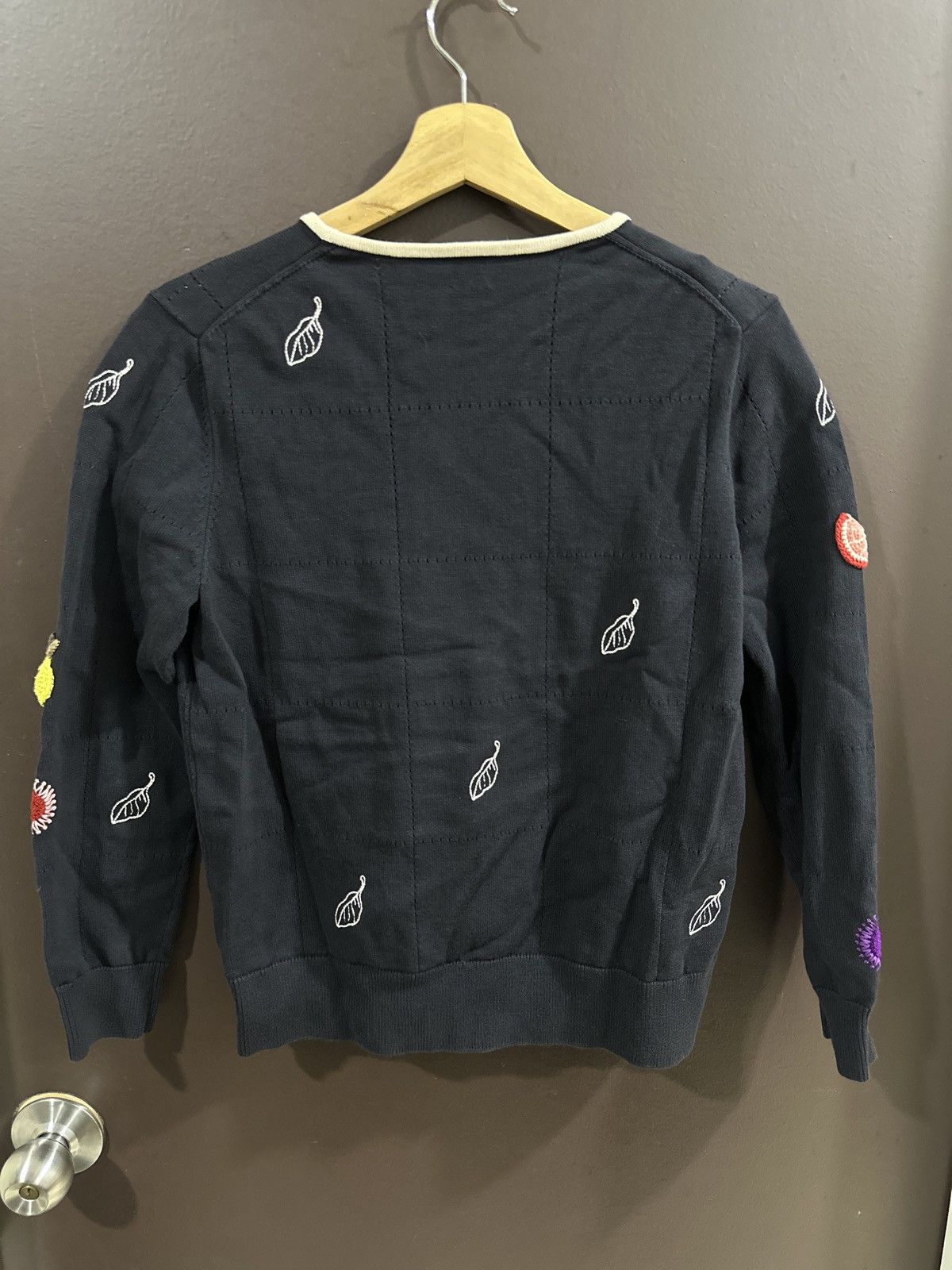 Paul Smith Paul Smith Floral Knitted Embroidery Knitwear Jumper Size US M / EU 48-50 / 2 - 3 Thumbnail