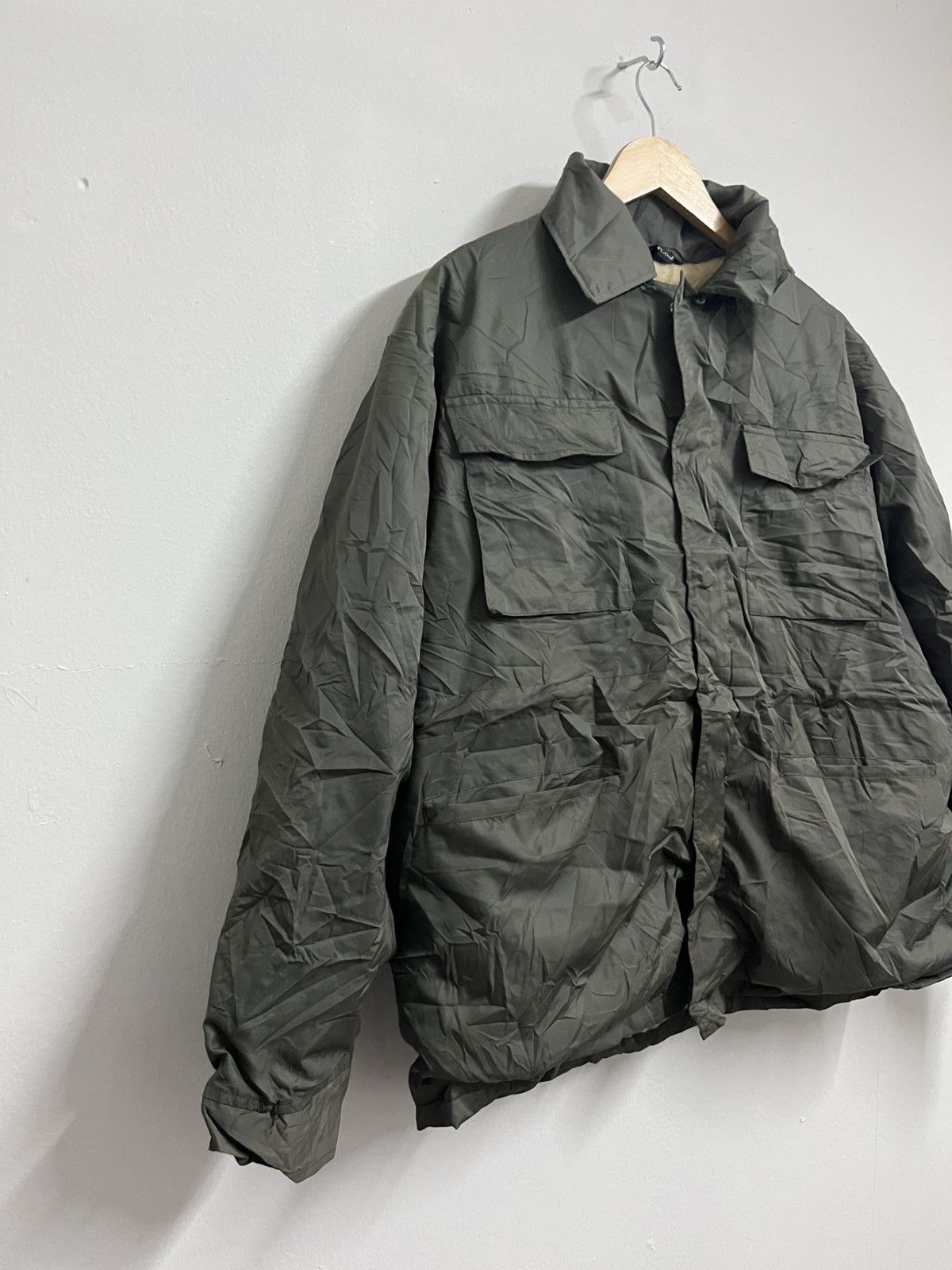 Japanese Brand 💥Japanese Brand Fall Nylon Army Type Wintercoat Size US L / EU 52-54 / 3 - 3 Thumbnail