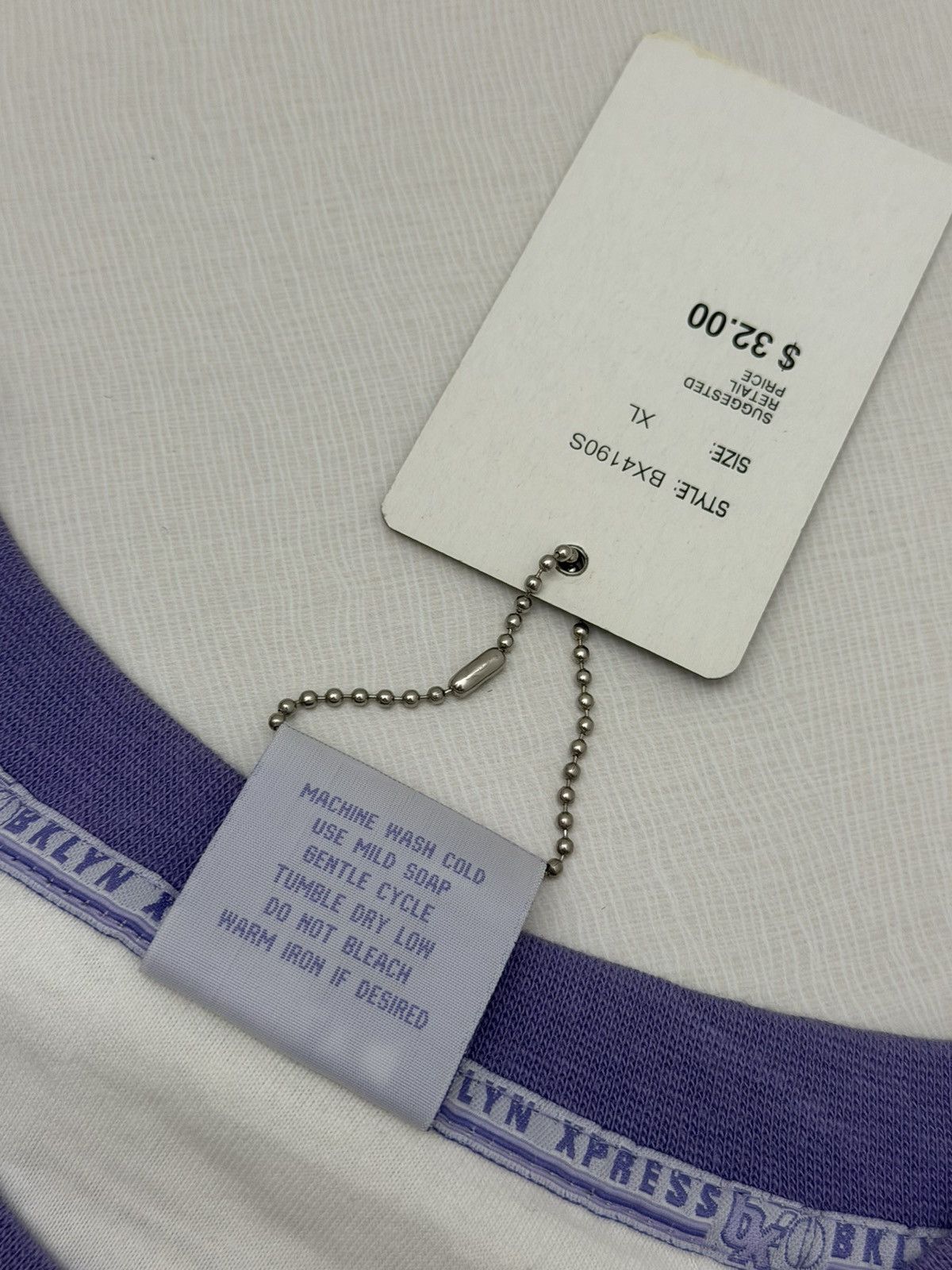 Brooklyn Xpress Vintage Y2K Brooklyn Xpress DSWT XL Purple Embroidered Size US XL / EU 56 / 4 - 9 Thumbnail