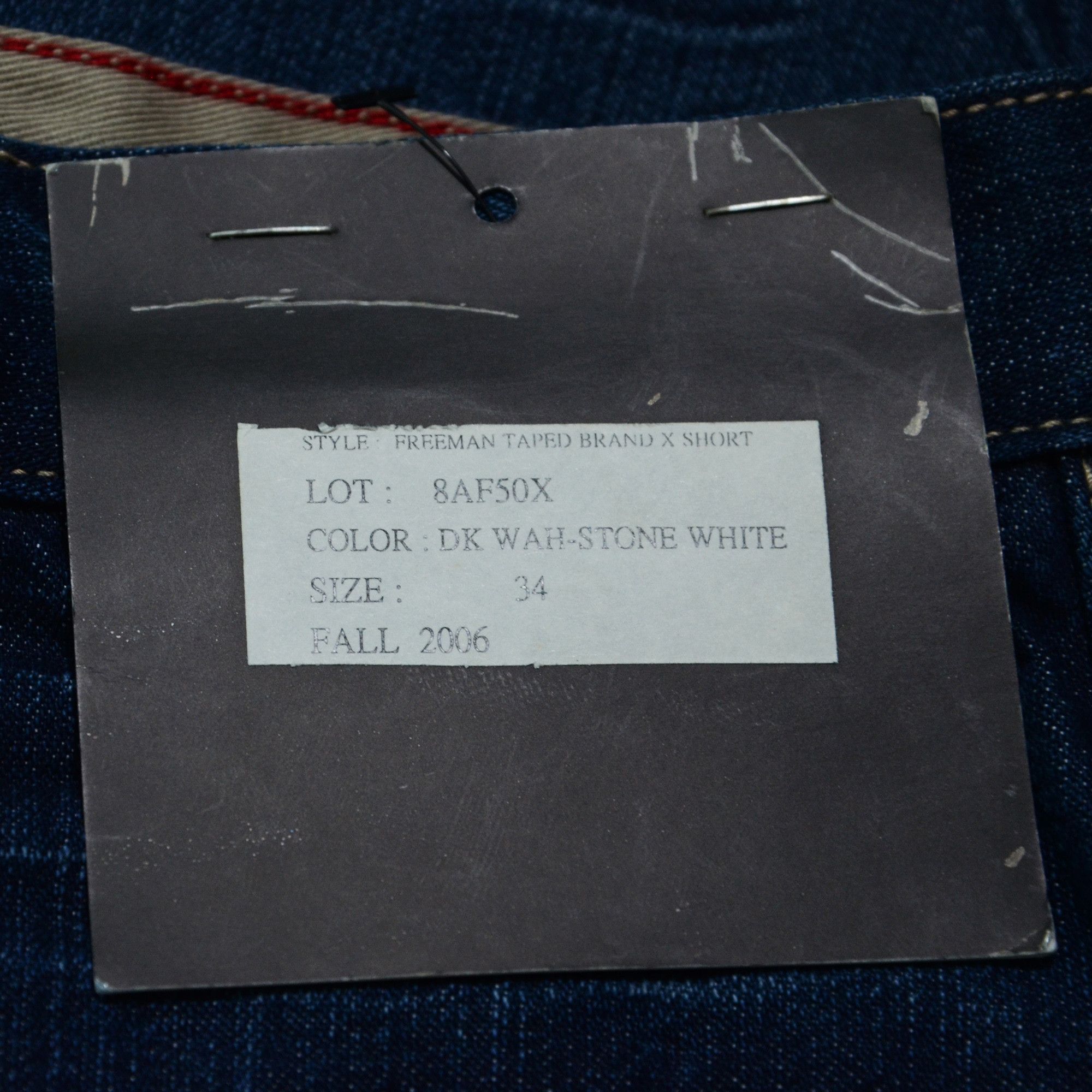 Marithe + Francois Girbaud M+FG Jorts W34 Denim 2006 Carft Streetwear Size US 34 / EU 50 - 9 Thumbnail