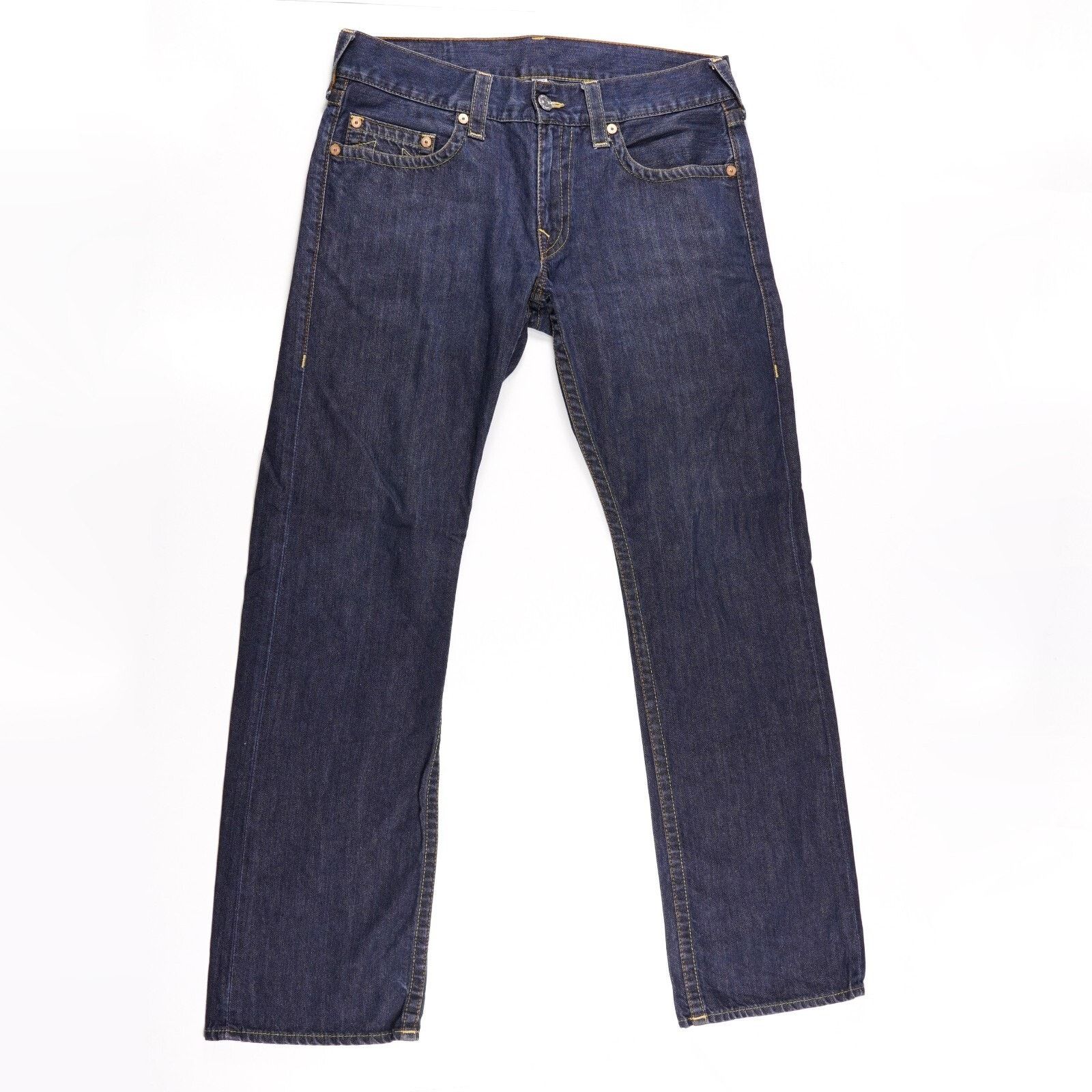 True Religion True Religion Denim Jeans Straight Wide Leg Baggy Pants 33 Size US 33 - 1 Thumbnail