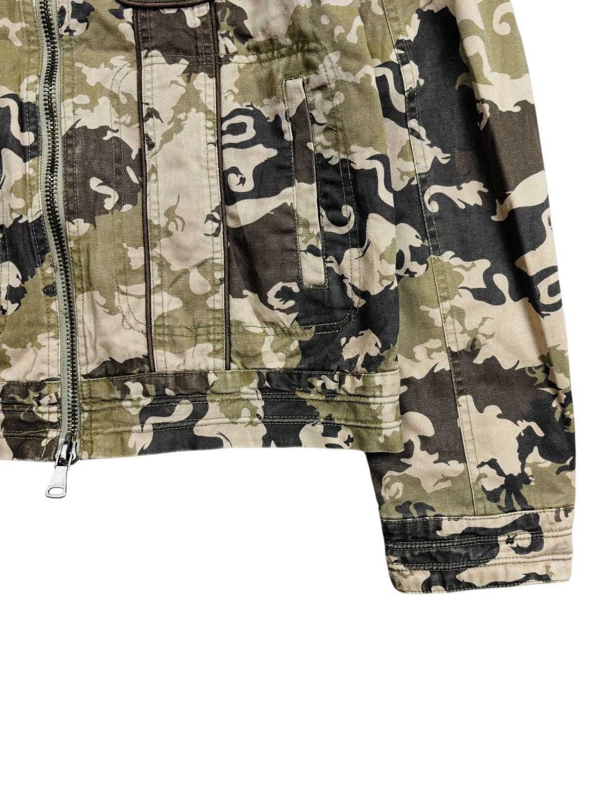 GOA 2000s Fourseason Apocaypse Transformable Tribal Camo Jacket Size US M / EU 48-50 / 2 - 5 Thumbnail