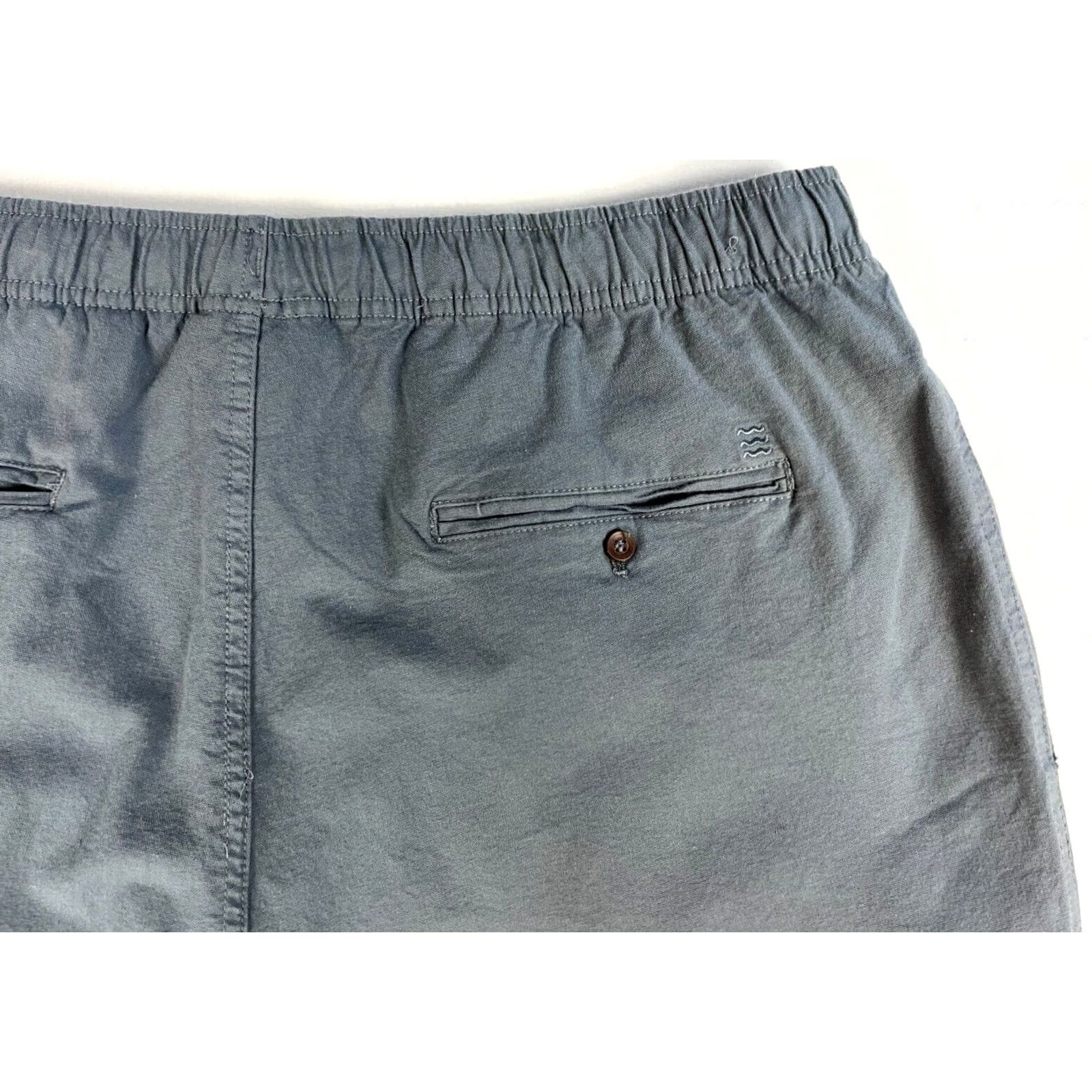 Vintage Free Fly Men's Stretch Canvas Short 7" slate 2XL Gray Chino Outdoor 70% Cotton 28% Viscose from Bamboo 2% Spandex NWT Size US 39 - 5 Thumbnail