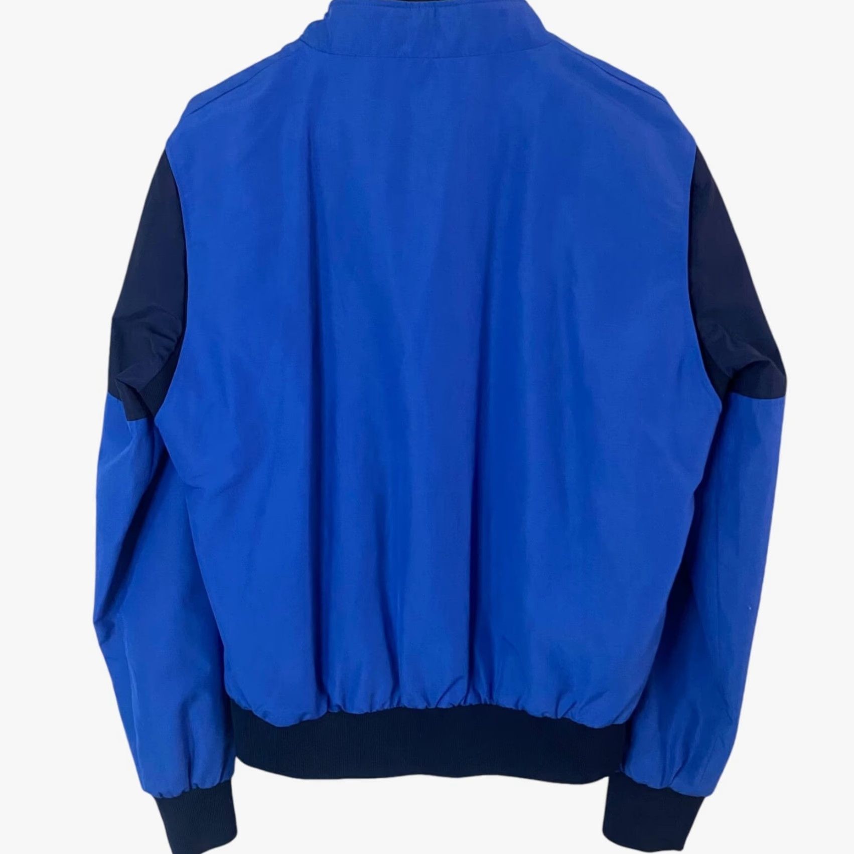 Etro VINTAGE Sports Wrap Jacket Blue Women L Outerwear Snap-Closure Retro Quarter-Button Size L / US 10 / IT 46 - 3 Thumbnail