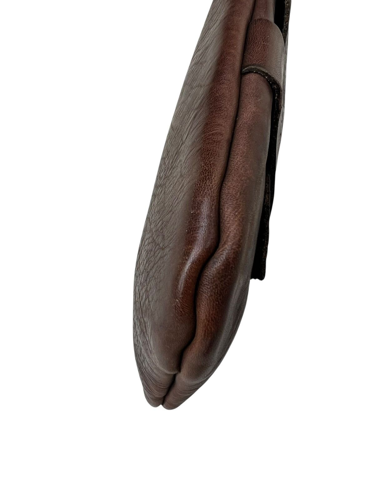 Leather D+ Japan Patina Leather Asymmetrical Sling Bag Size ONE SIZE - 17 Thumbnail