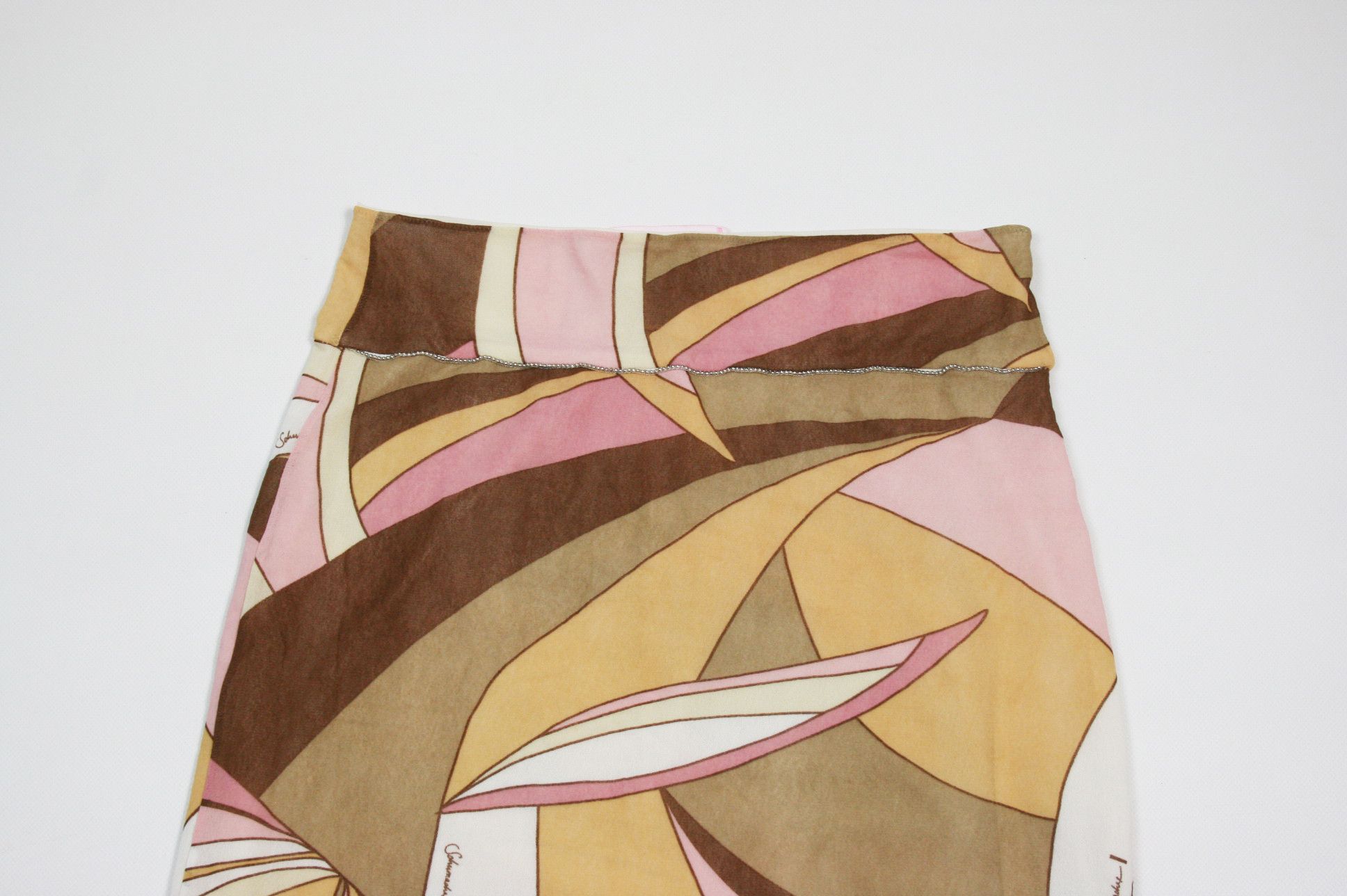 DOROTHEE SCHUMACHER Schumacher Nylon Double Layered Printed Skirt Size 27" / US 4 / IT 40 - 3 Thumbnail