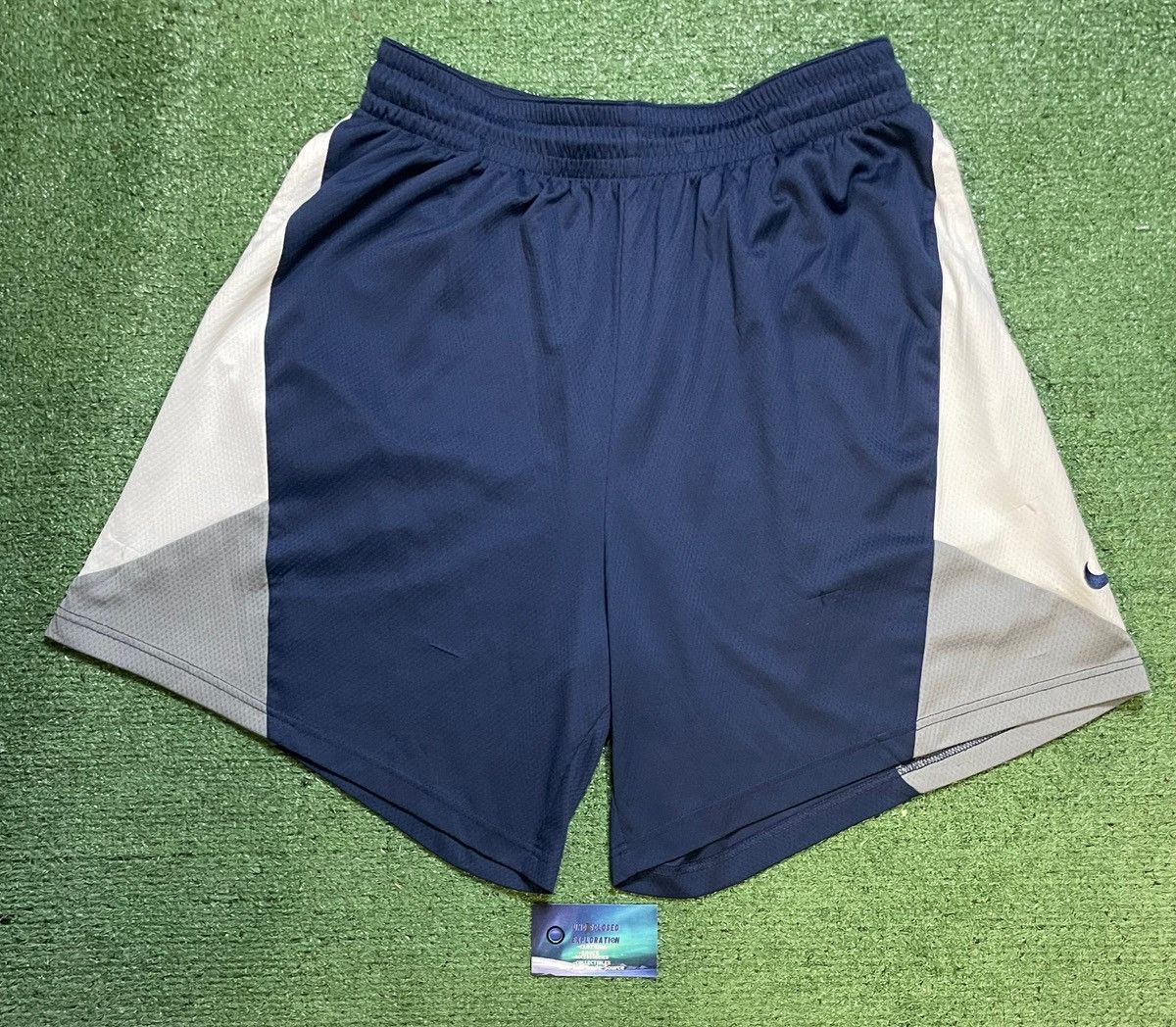 Nike Nike rival blue white grey shorts Size US 38 / EU 54 - 1 Thumbnail