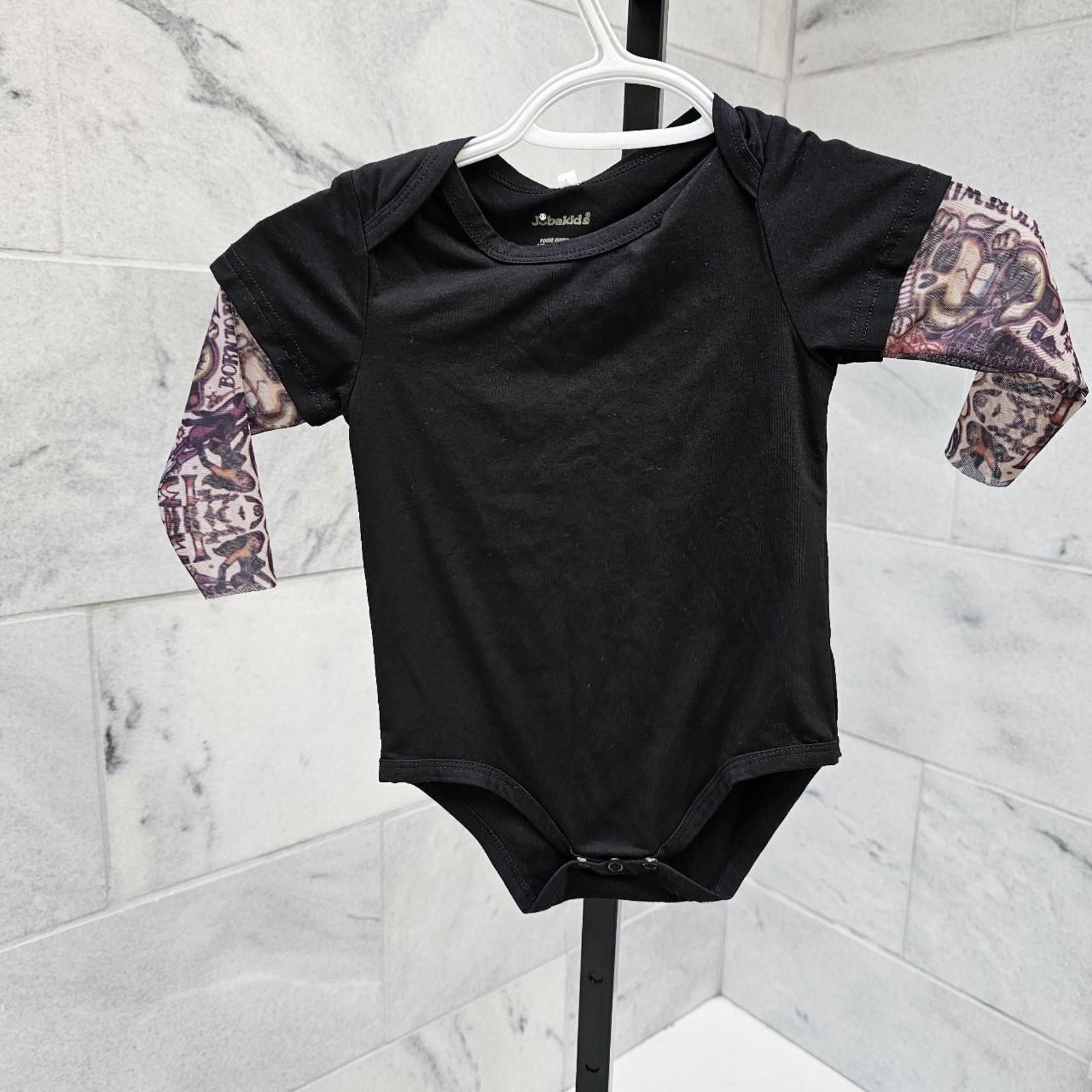 Other Baby one piece suit with tattoo sleeves Size ONE SIZE - 1 Thumbnail