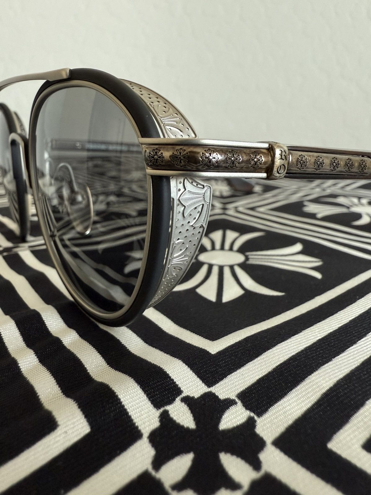 Chrome Hearts Preyank Wood Aviator Sunglasses Size ONE SIZE - 2 Thumbnail
