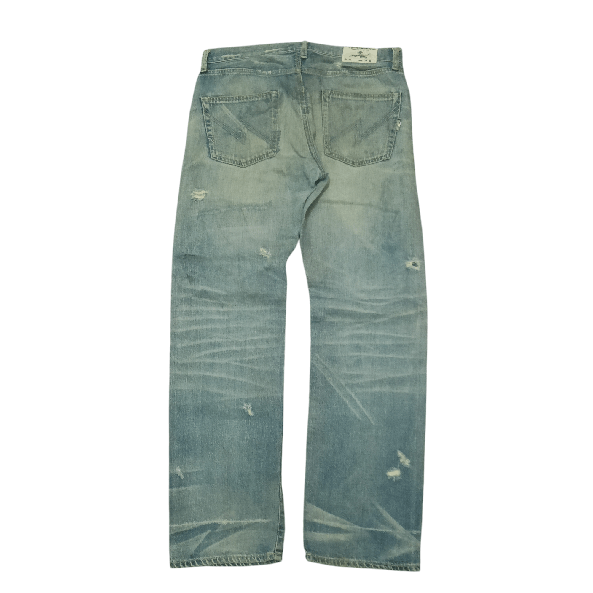 Neighborhood Rare!!! Neighborhood Savage Selvedge Jeans Distressed Jeans Size US 33 - 15 Thumbnail