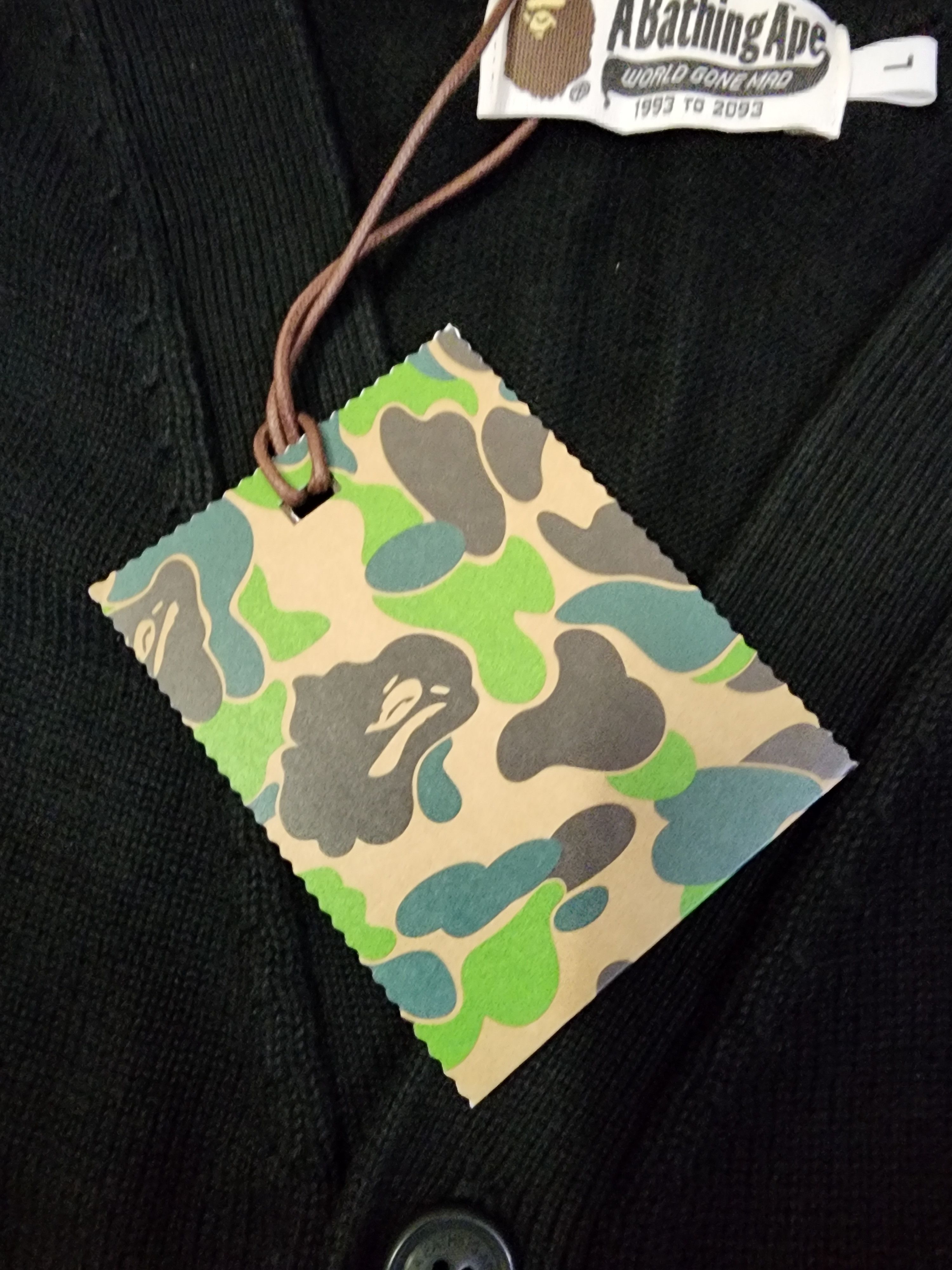 Bape Knit Cardigan Size US L / EU 52-54 / 3 - 10 Thumbnail