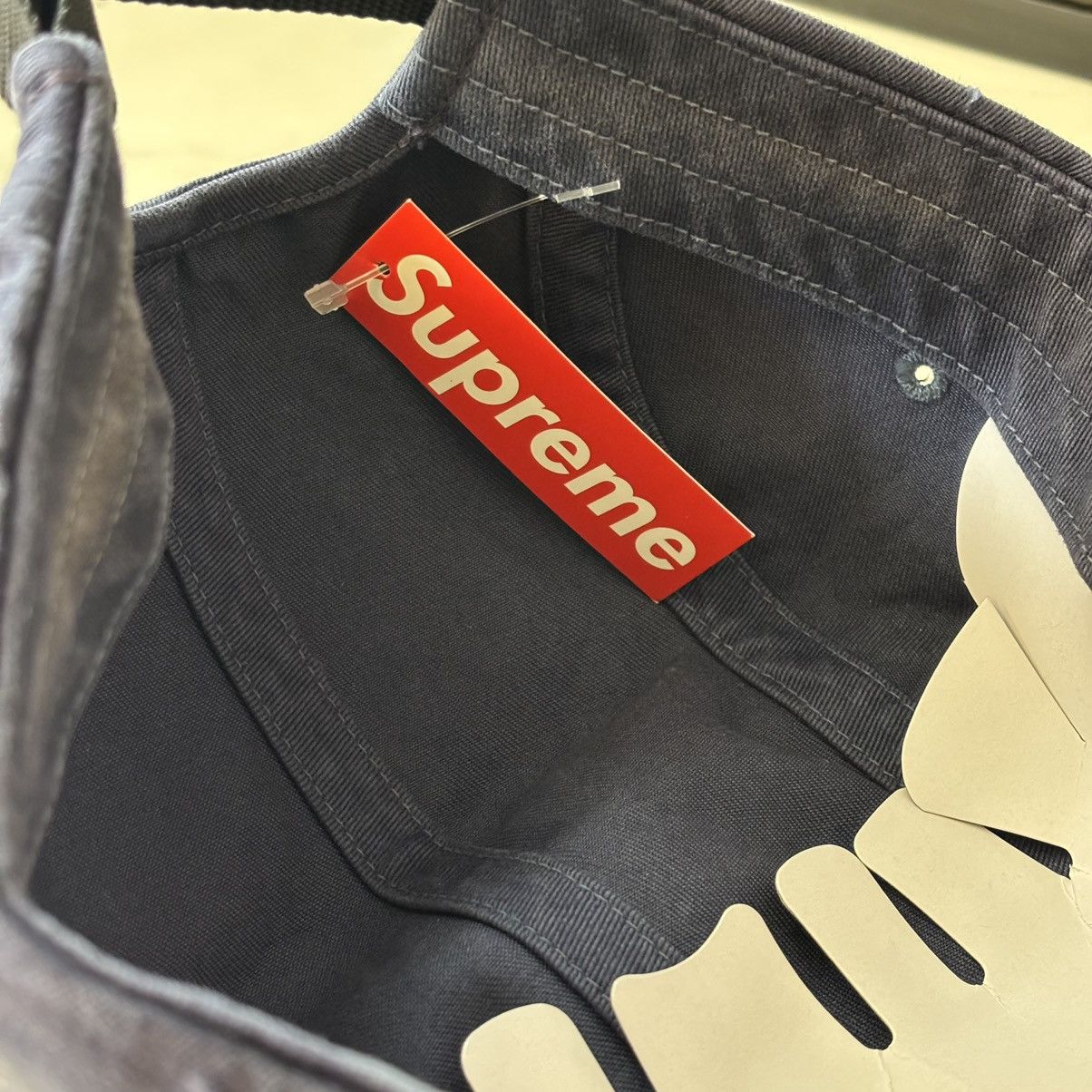 Supreme Supreme Blue Over-dyed Camp Cap Brand New Fits All Size ONE SIZE - 6 Thumbnail