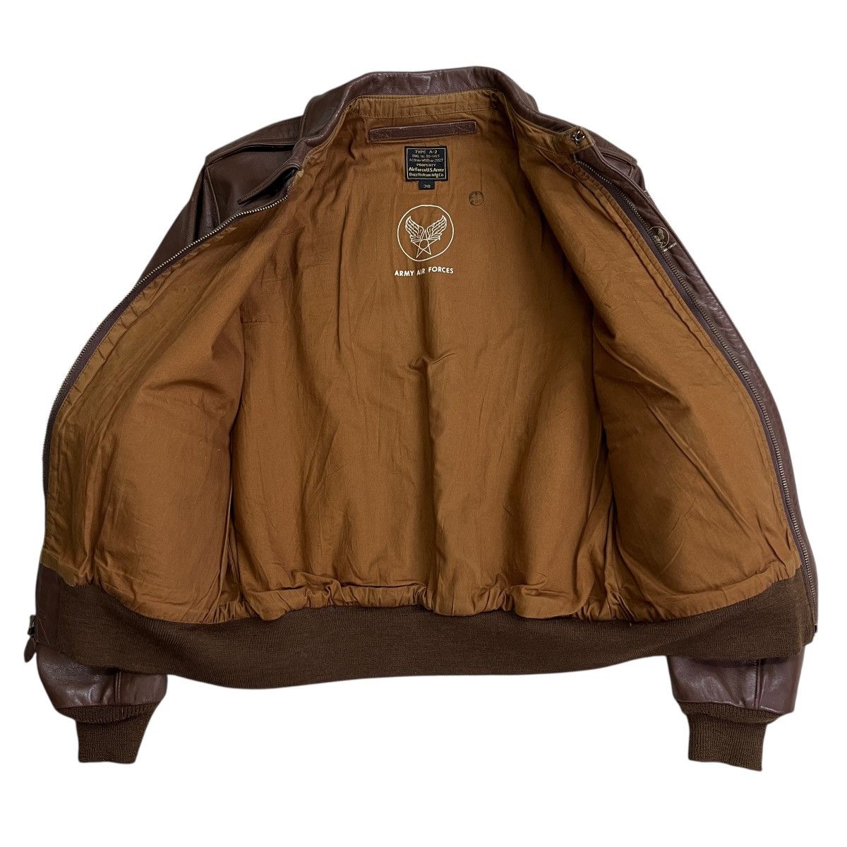 Buzz Rickson's Buzz Rickson Mfg Type A-2 Us Air Force Leather Jacket Size US M / EU 48-50 / 2 - 11 Thumbnail
