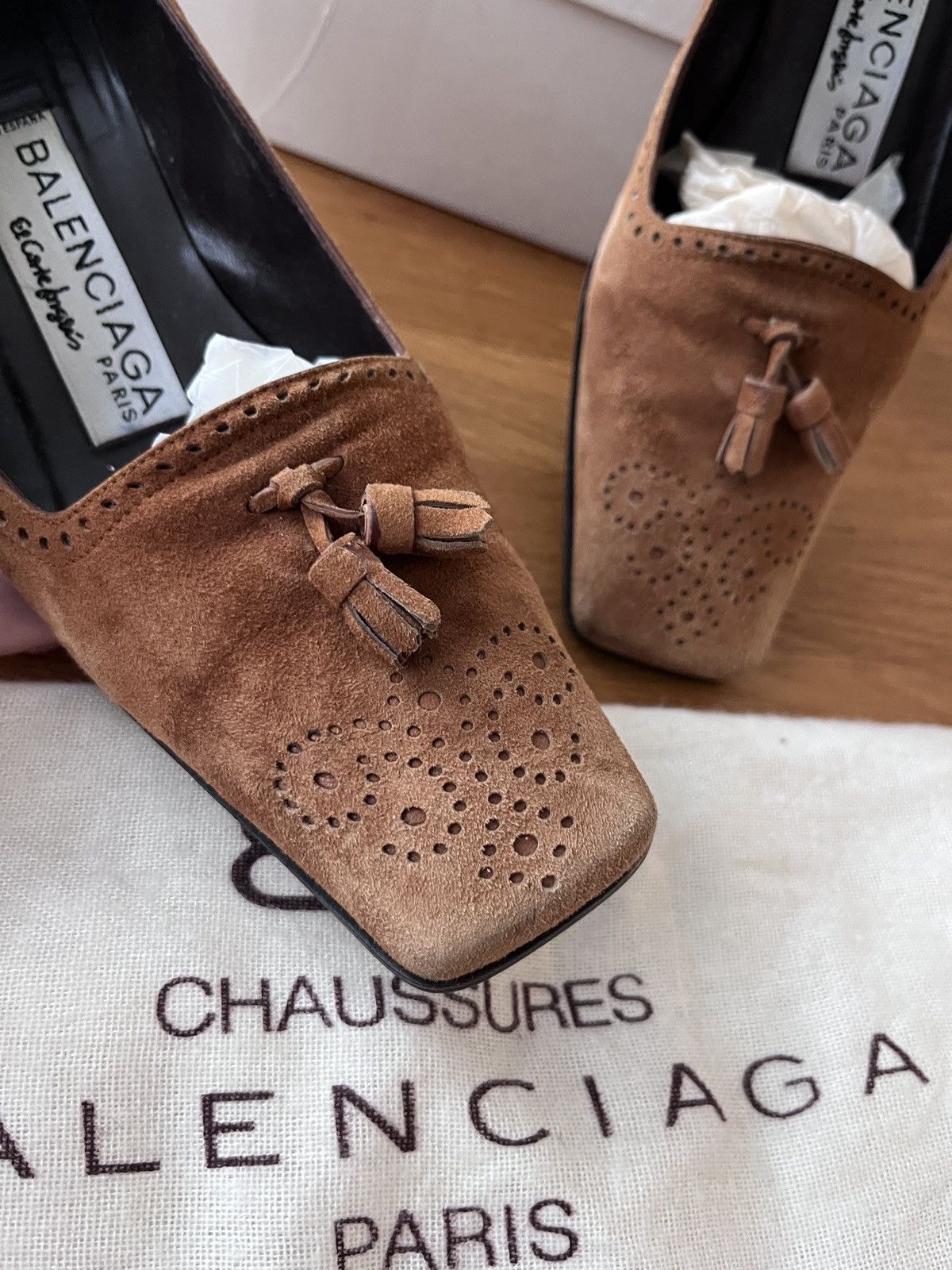 Balenciaga Vintage Balenciaga pumps size 38 Size US 7 / IT 37 - 3 Thumbnail