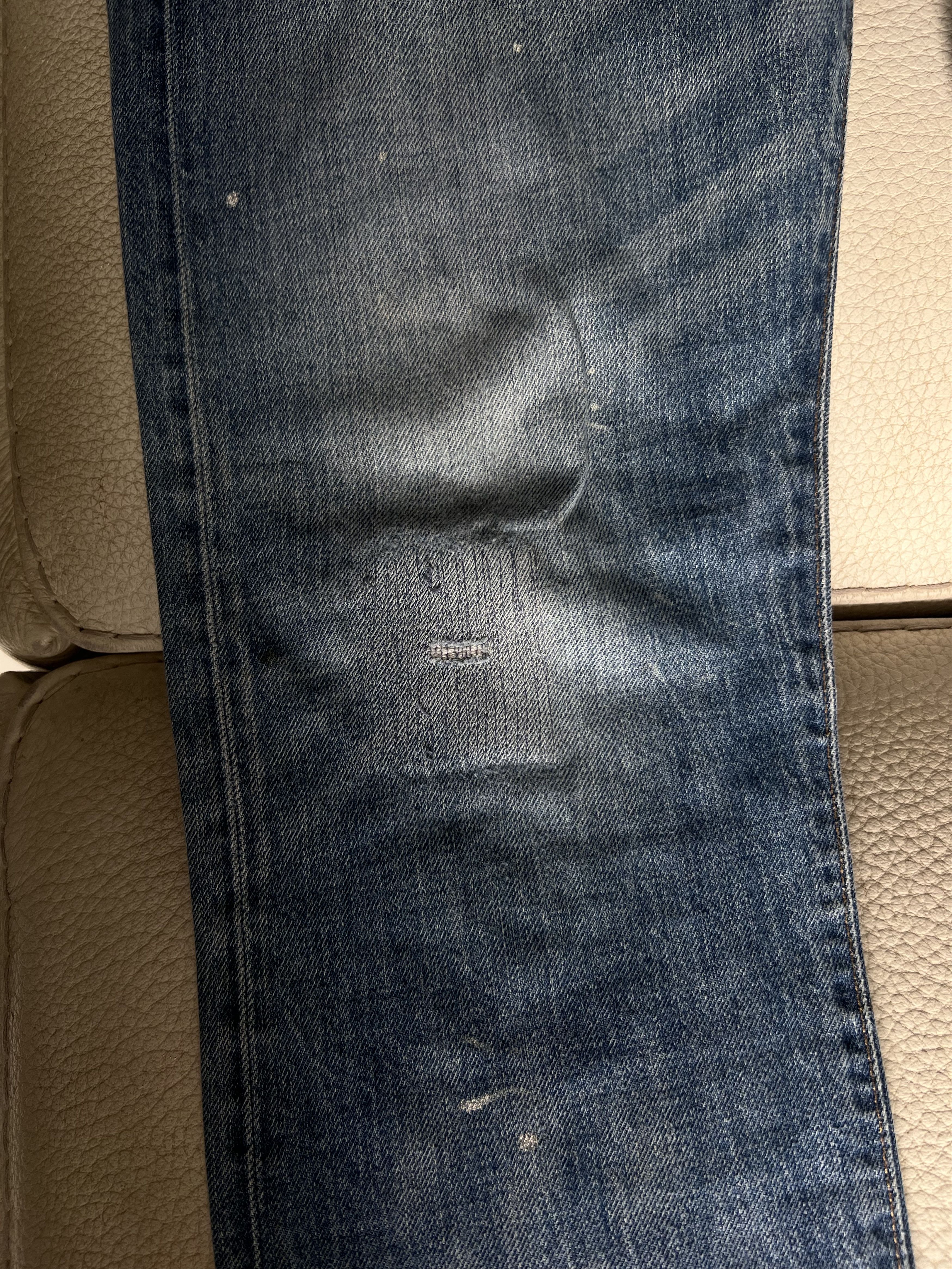 RRL Ralph Lauren Ralph Lauren RRL Paint Denim Size US 29 - 5 Thumbnail