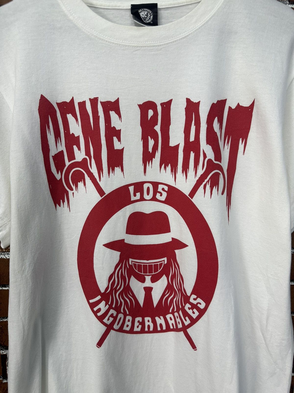 WCW/nWo NJPW Gene Blast Tshirt A957 Size US M / EU 48-50 / 2 - 2 Thumbnail