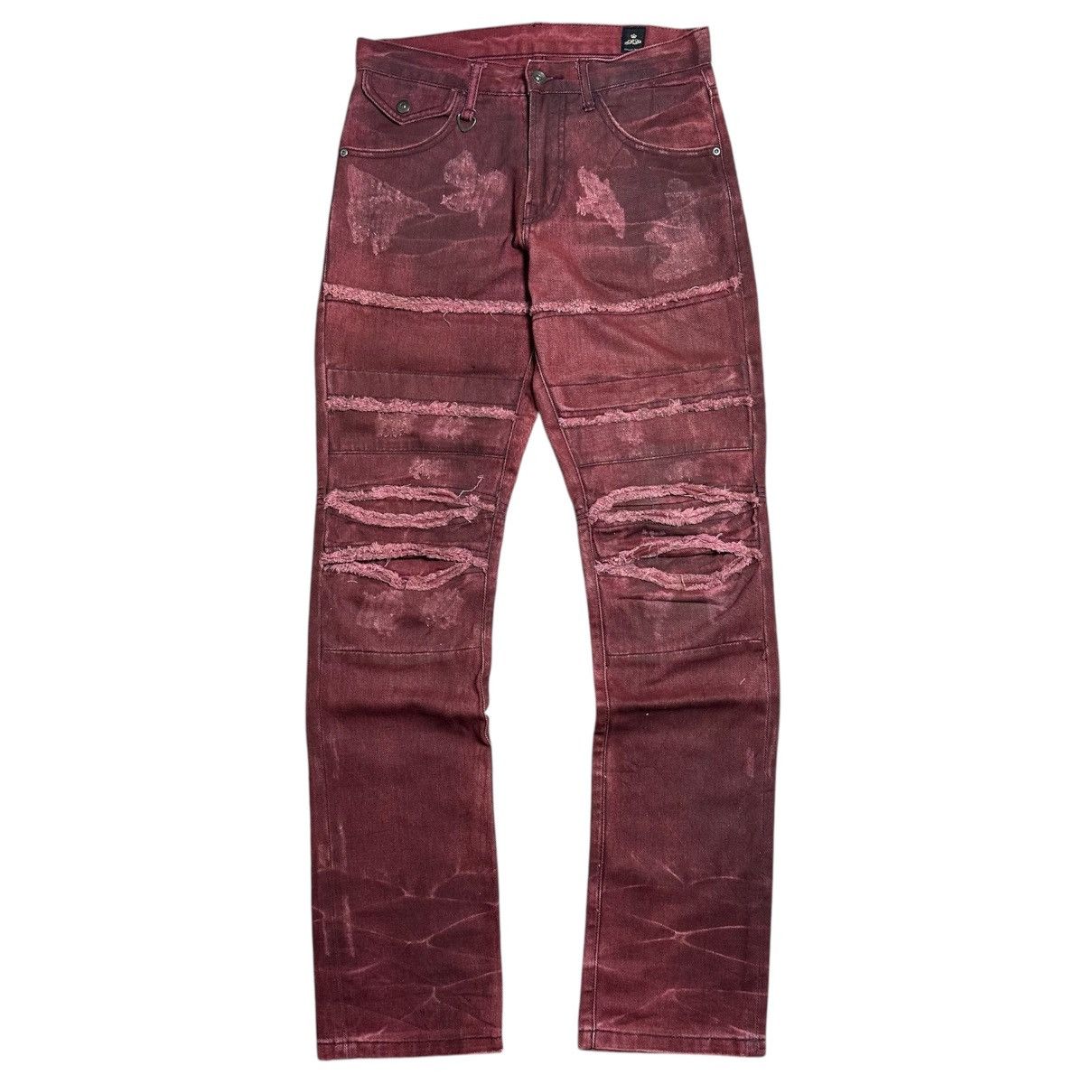 Japanese Brand Vintage Semanticdesign Destrrssed Jeans Size US 30 / EU 46 - 2 Thumbnail