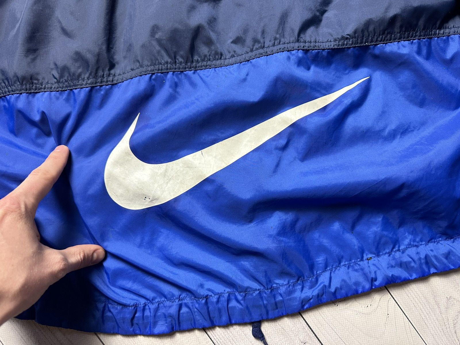 Nike × Vintage Vintage Nike Inter Milan soccer jacket logo swoosh size XL Size US XL / EU 56 / 4 - 9 Thumbnail