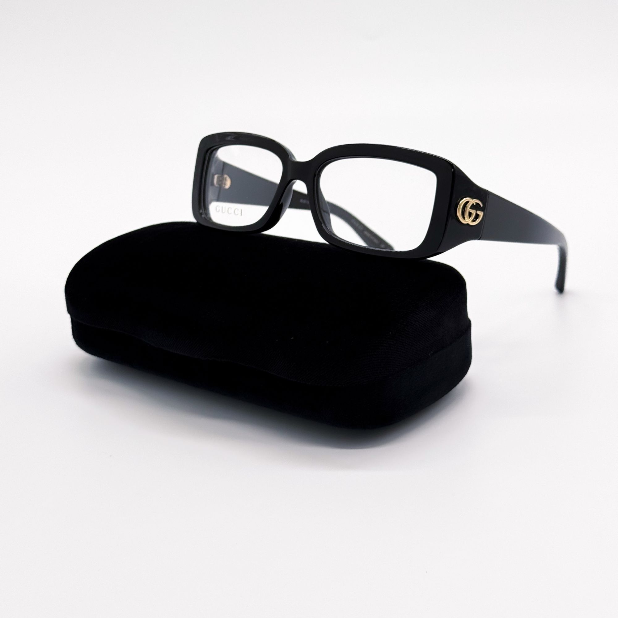 Gucci NEW GUCCI EYEGLASSES GG1406O 001 BLACK WOMEN GUCCI EYEWEAR Size ONE SIZE - 3 Thumbnail