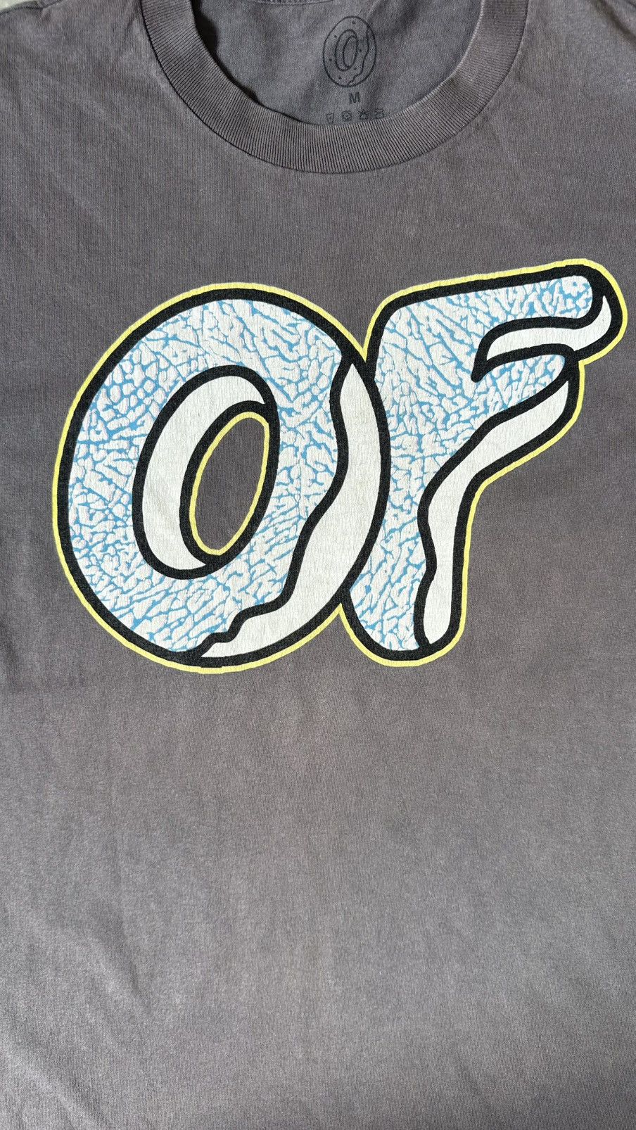 Odd Future OF ODD FUTURE WELL FADED LOGO TEE Size US M / EU 48-50 / 2 - 2 Thumbnail