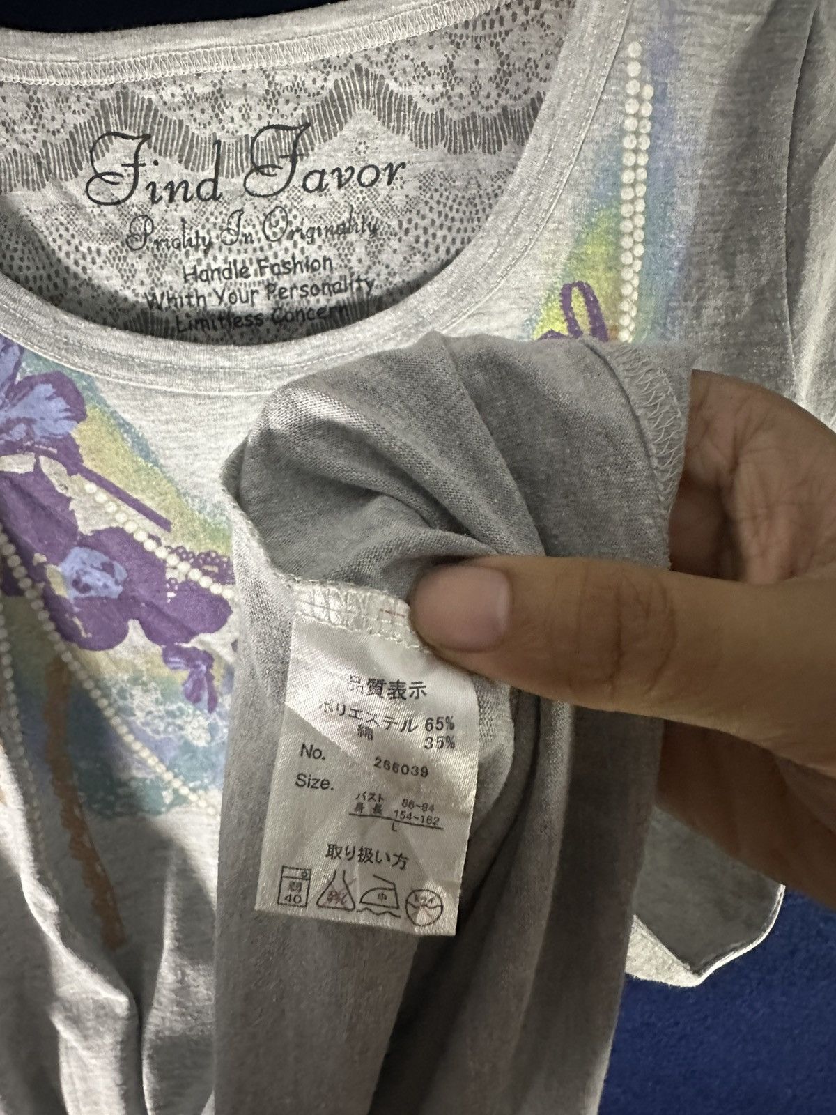 Japanese Brand Japanese Find Favor GOA Style Tee Size L / US 10 / IT 46 - 7 Thumbnail