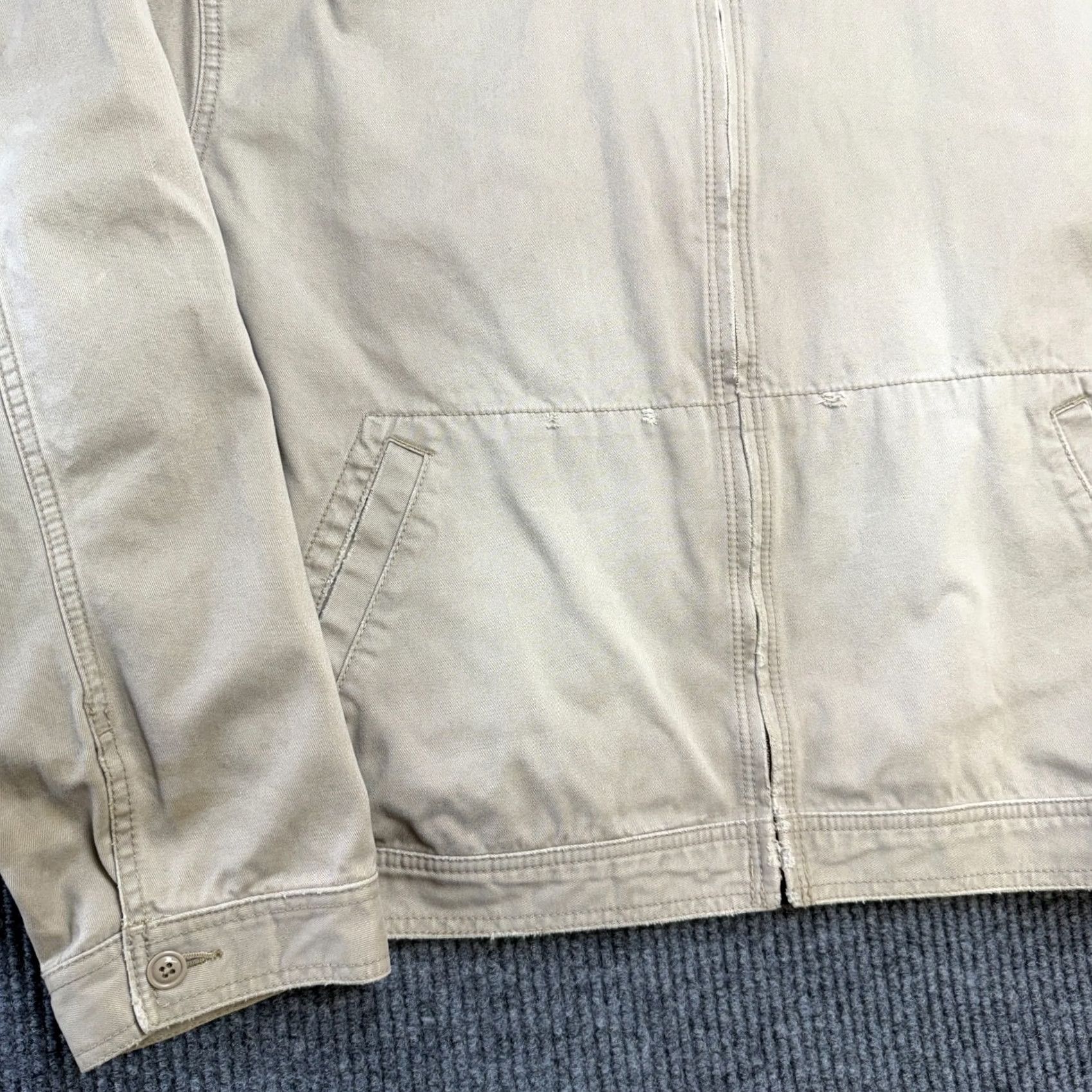 American Eagle Outfitters VTG American Eagle Outfitters Jacket Mens XL Beige Khaki Bomber Twill Pocketed Casual Camouflage? (no) Size US XL / EU 56 / 4 - 7 Thumbnail