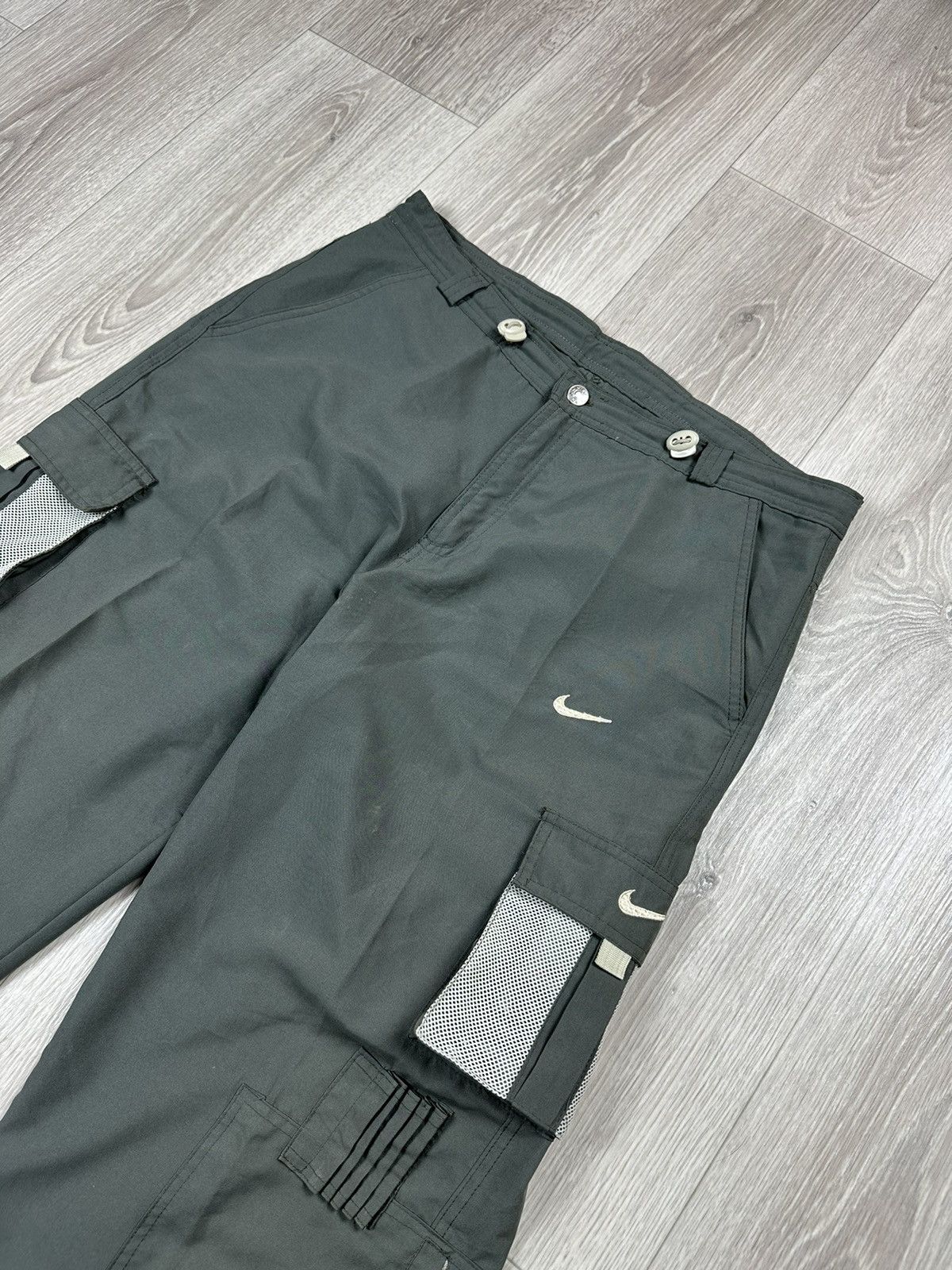 Nike × Vintage Vintage Nike Bridges Y2K Shorts Size US 34 / EU 50 - 2 Thumbnail