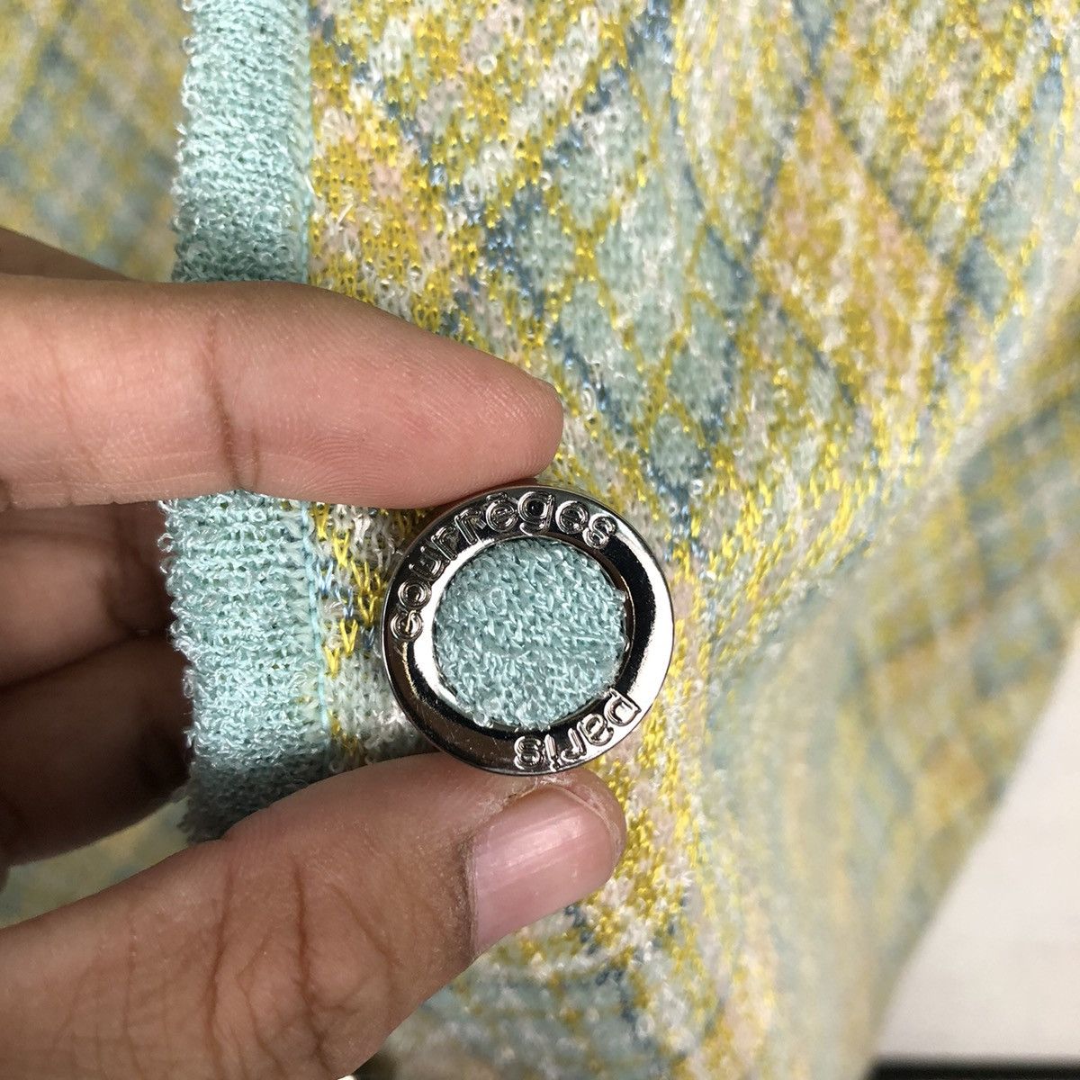 Japanese Brand 📌Vintage Tweed Jacket Design Courreges Paris Issey Miyake Size M / US 6-8 / IT 42-44 - 17 Thumbnail