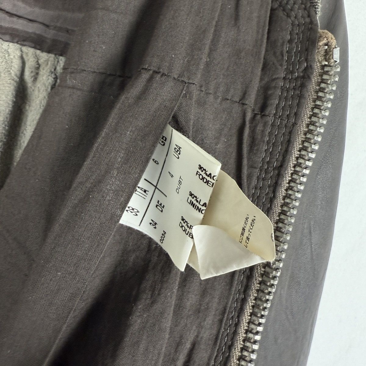 Rick Owens SS04 RICK OWENS CROPPED BOMBER JACKET Size US S / EU 44-46 / 1 - 10 Thumbnail