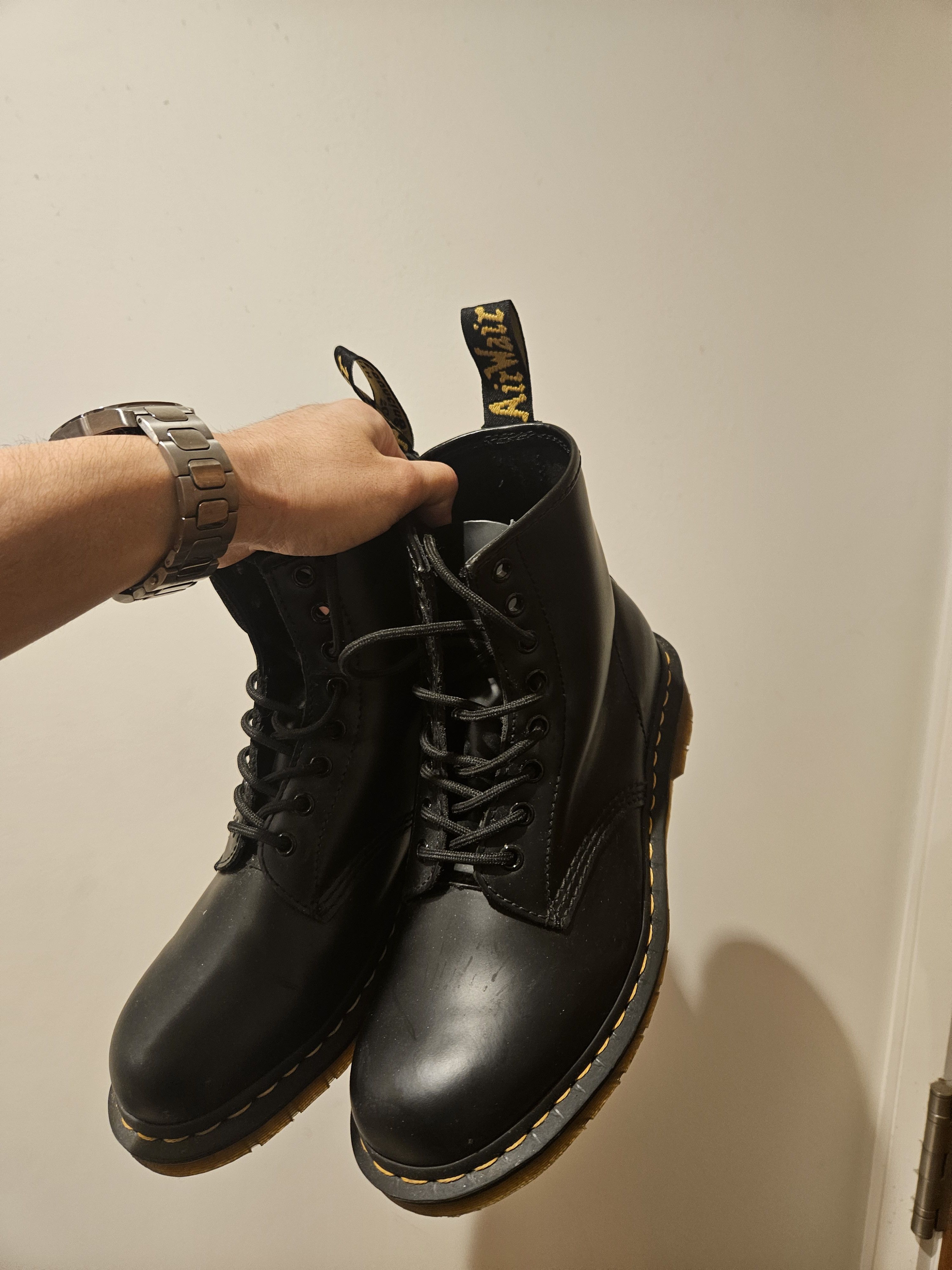 Dr. Martens Black Dr Martens 1460 Boot Size US 8 / EU 41 - 1 Thumbnail