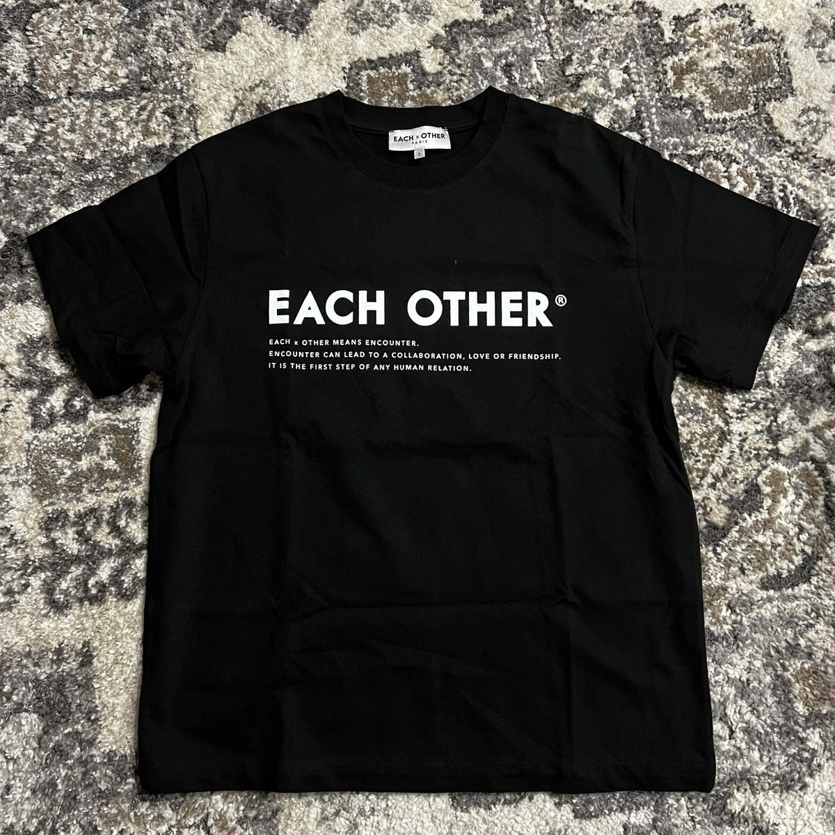 EACH x OTHER Each Other logo Boxy T-Shirt Size US S / EU 44-46 / 1 - 1 Thumbnail