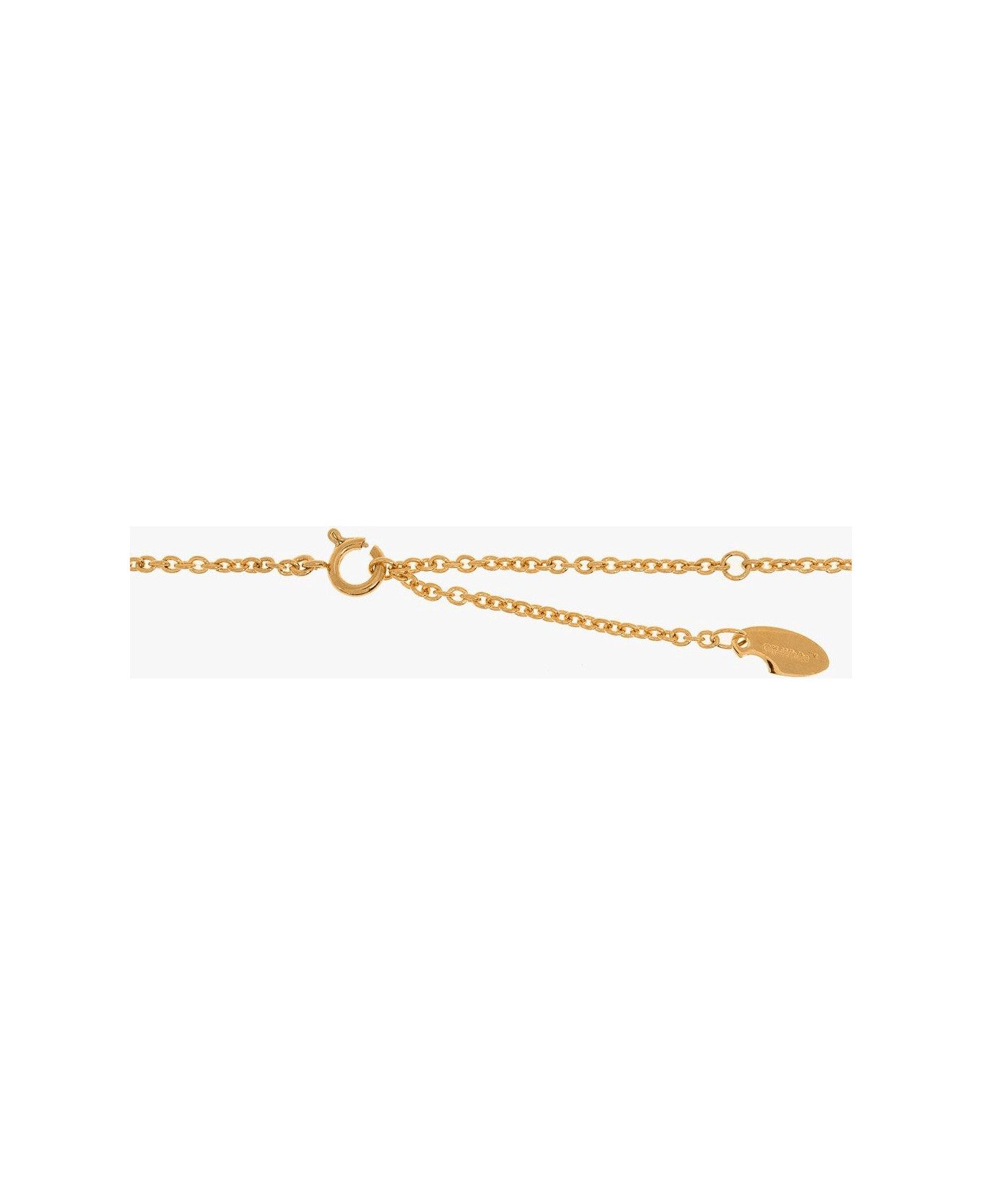 Off-White o1y1225 Size : OS / Logo Necklace in Gold Size ONE SIZE - 3 Thumbnail