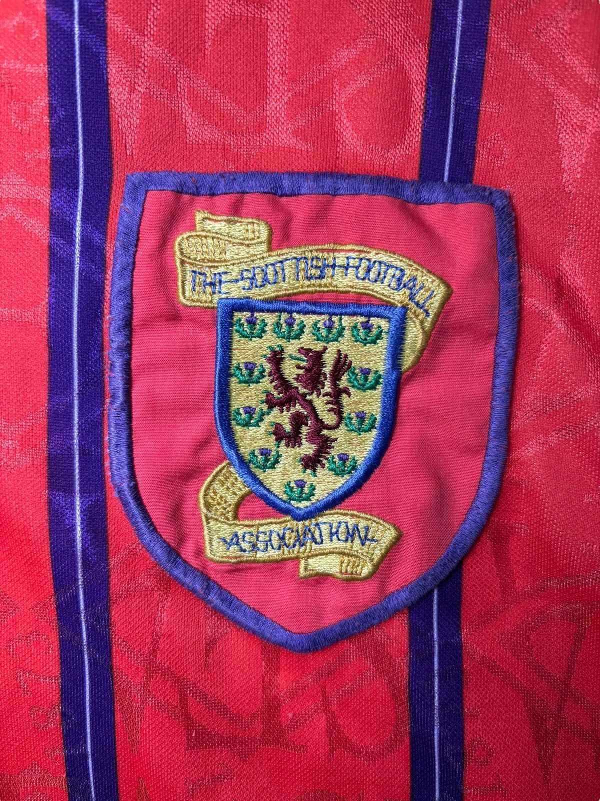 Umbro Vintage Scotland home Jersey 93 94 Size US XXL / EU 58 / 5 - 4 Thumbnail