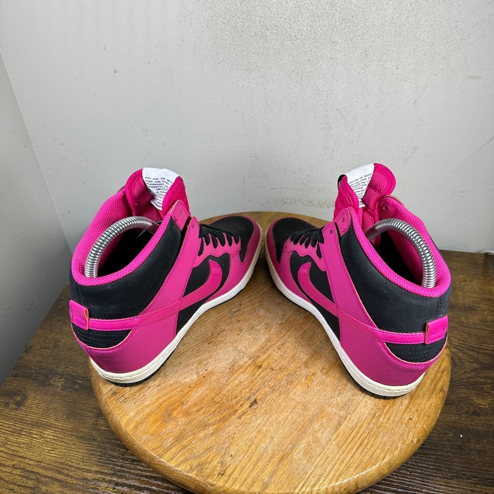 Nike Nike Dunk Sky Hi Pink Hidden Wedge 644877-010 Womens Size 8 Size US 8 / IT 38 - 5 Thumbnail