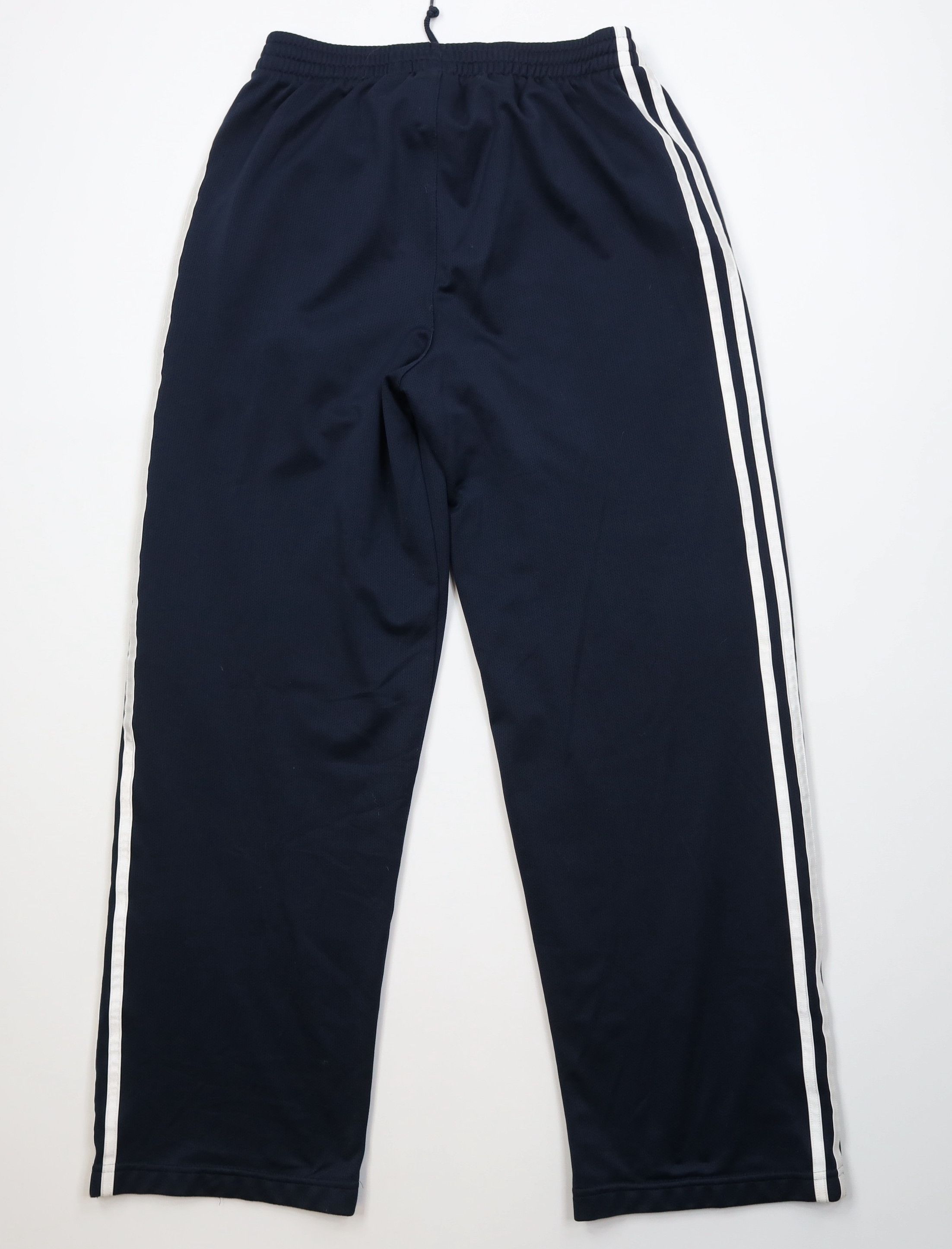 Adidas Vintage Y2K Adidas Babydoll Knit Wide Leg Sweatpants Blue Size 28" / US 6 / IT 42 - 10 Thumbnail